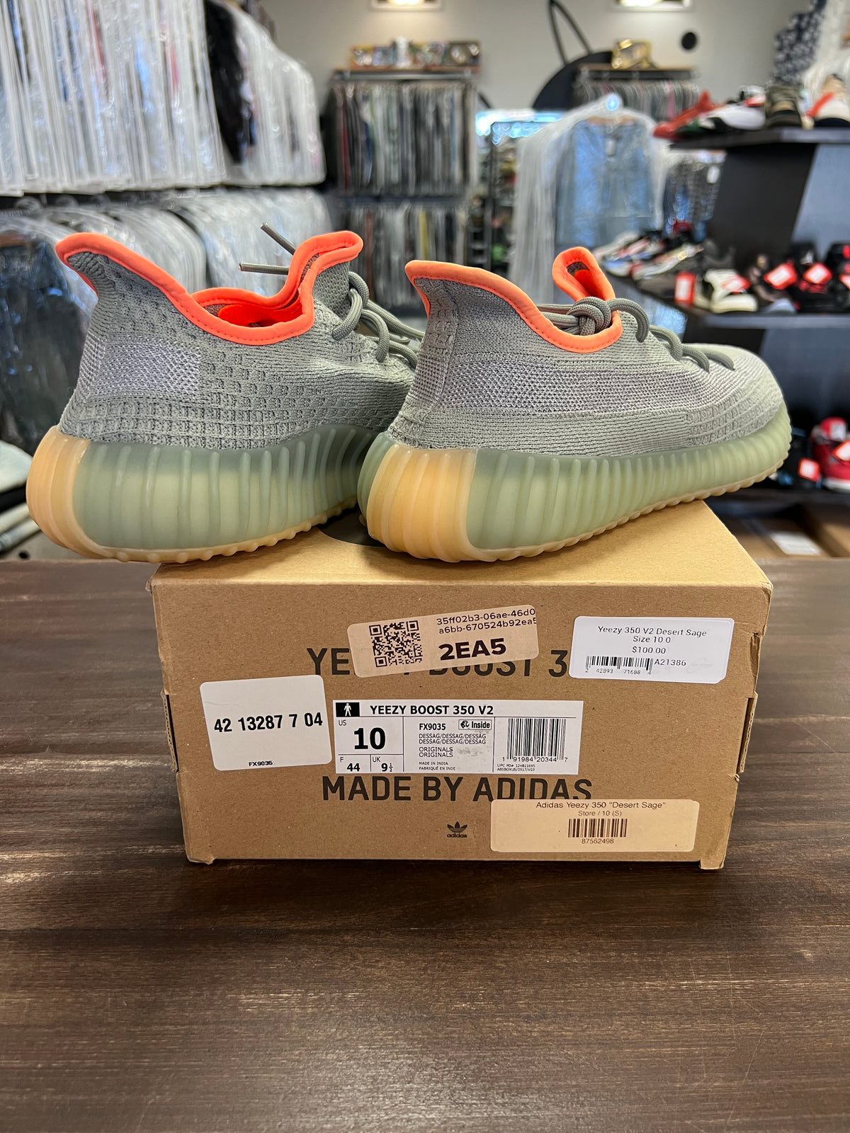 Yeezy 350 V2 Desert Sage