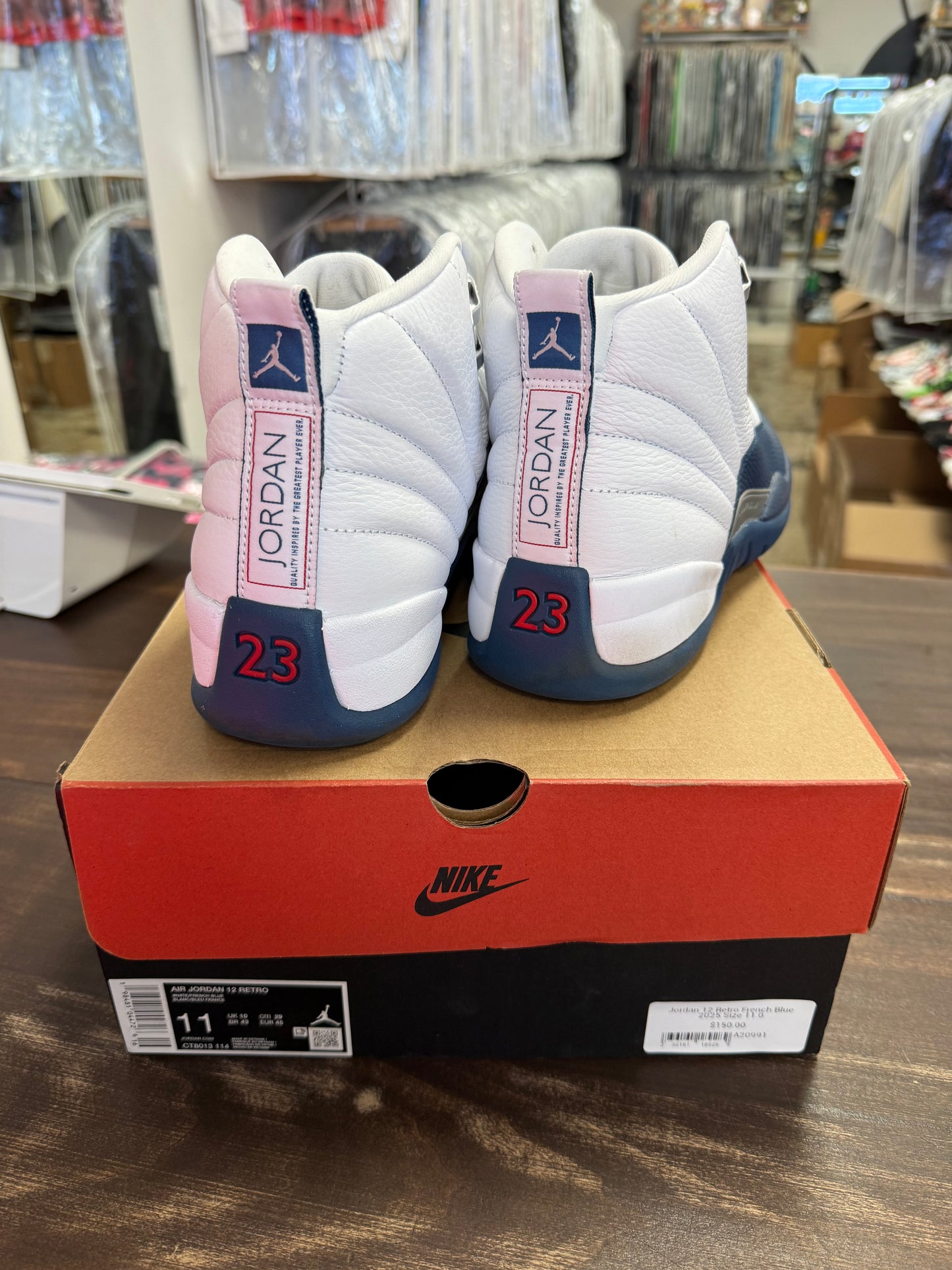 Jordan 12 Retro French Blue 2025