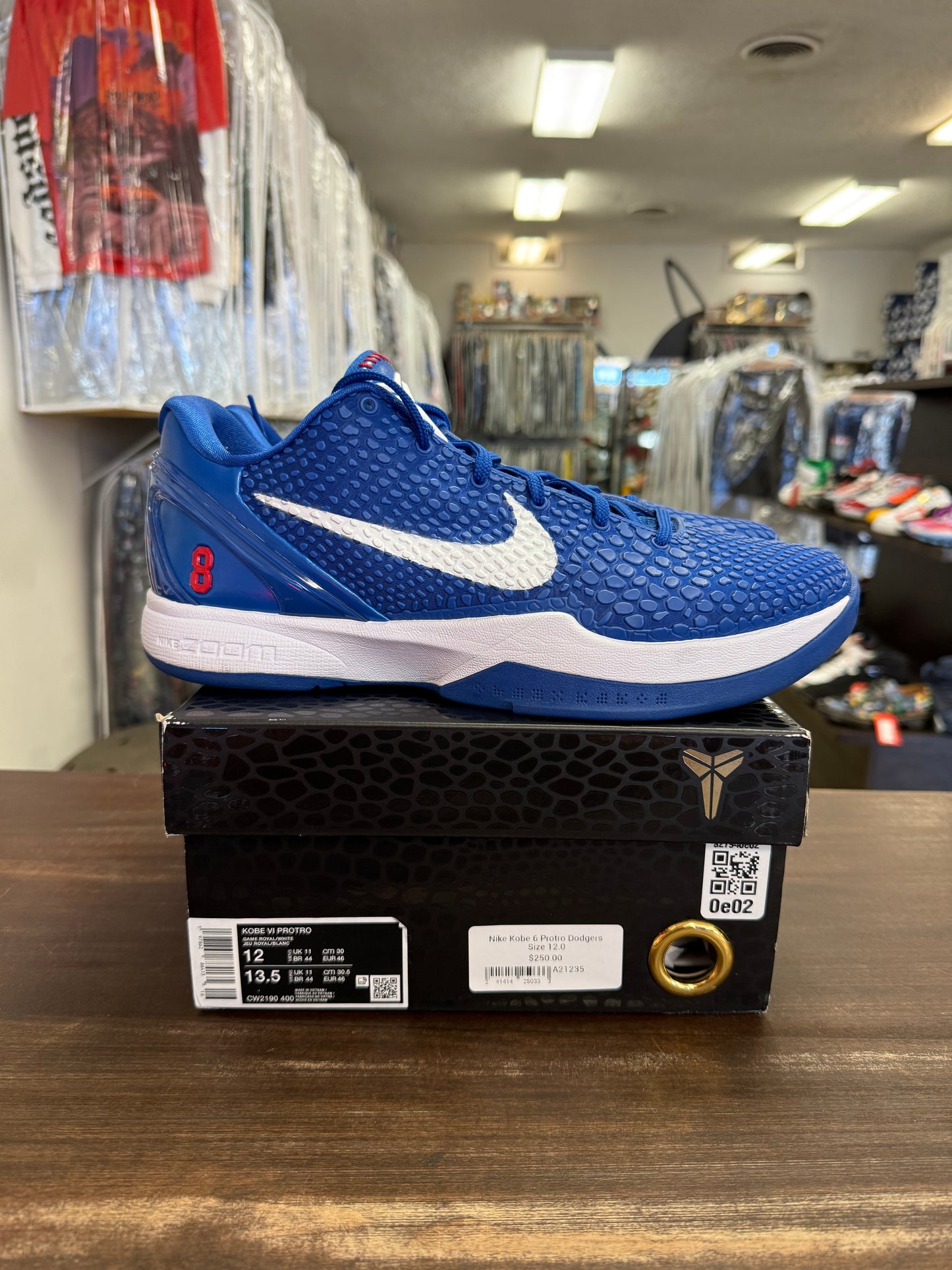 Nike Kobe 6 Protro Dodgers