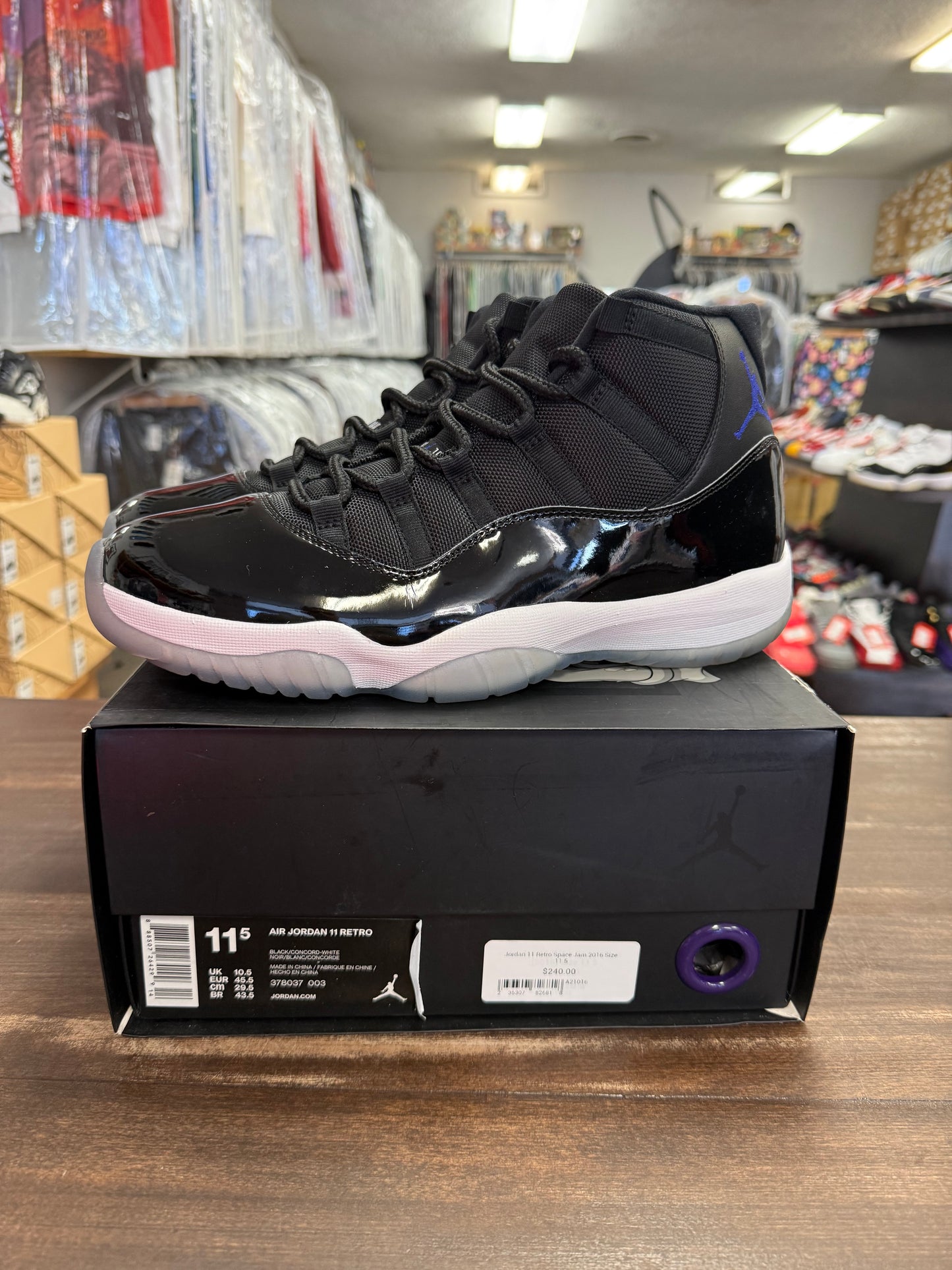 Jordan 11 Retro Space Jam 2016