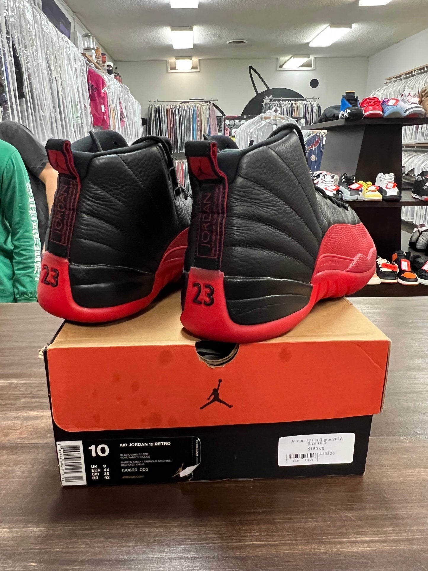 Jordan 12 Flu Game 2016