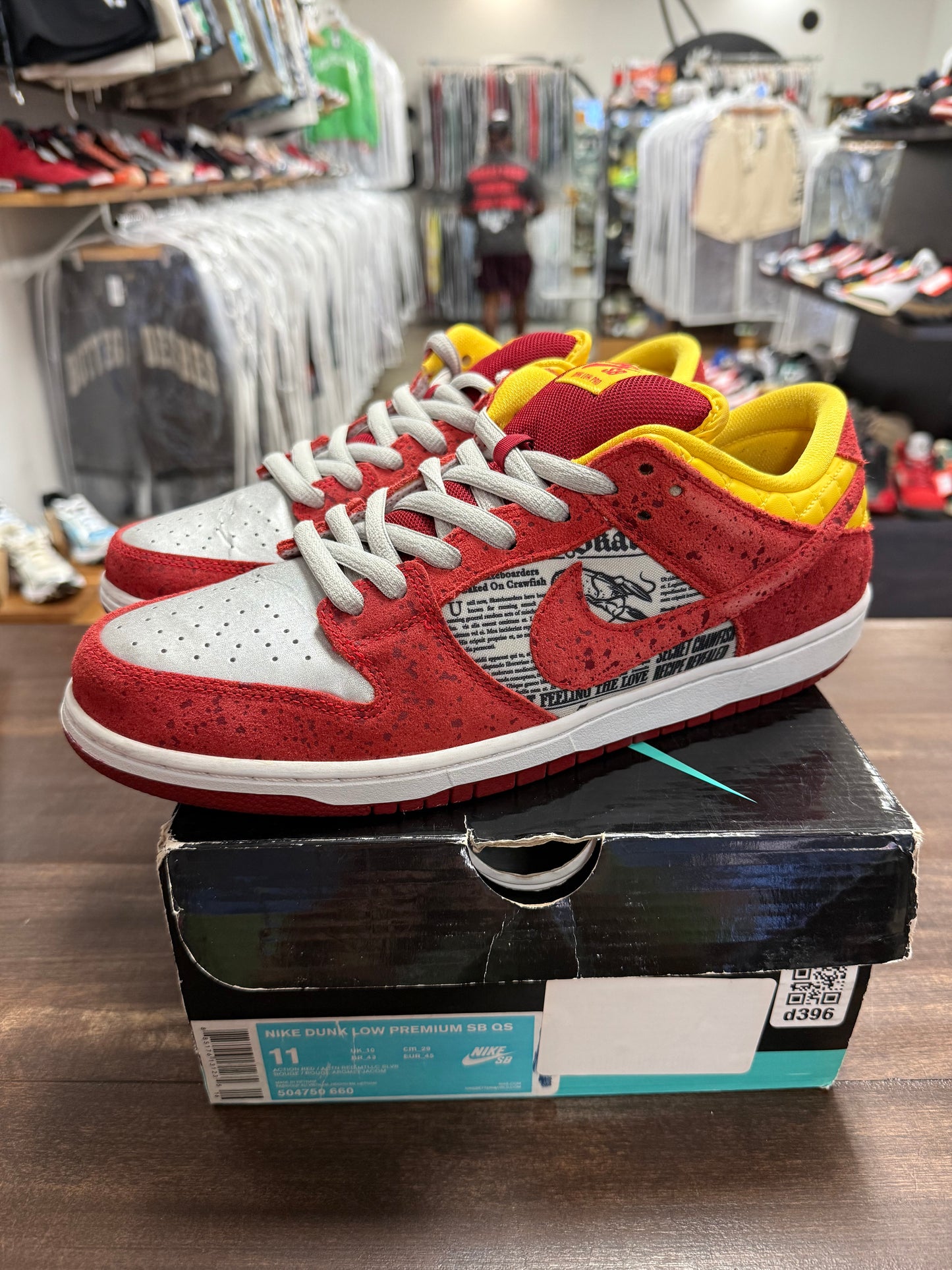 Nike SB Dunk Low Rukus Crawfish