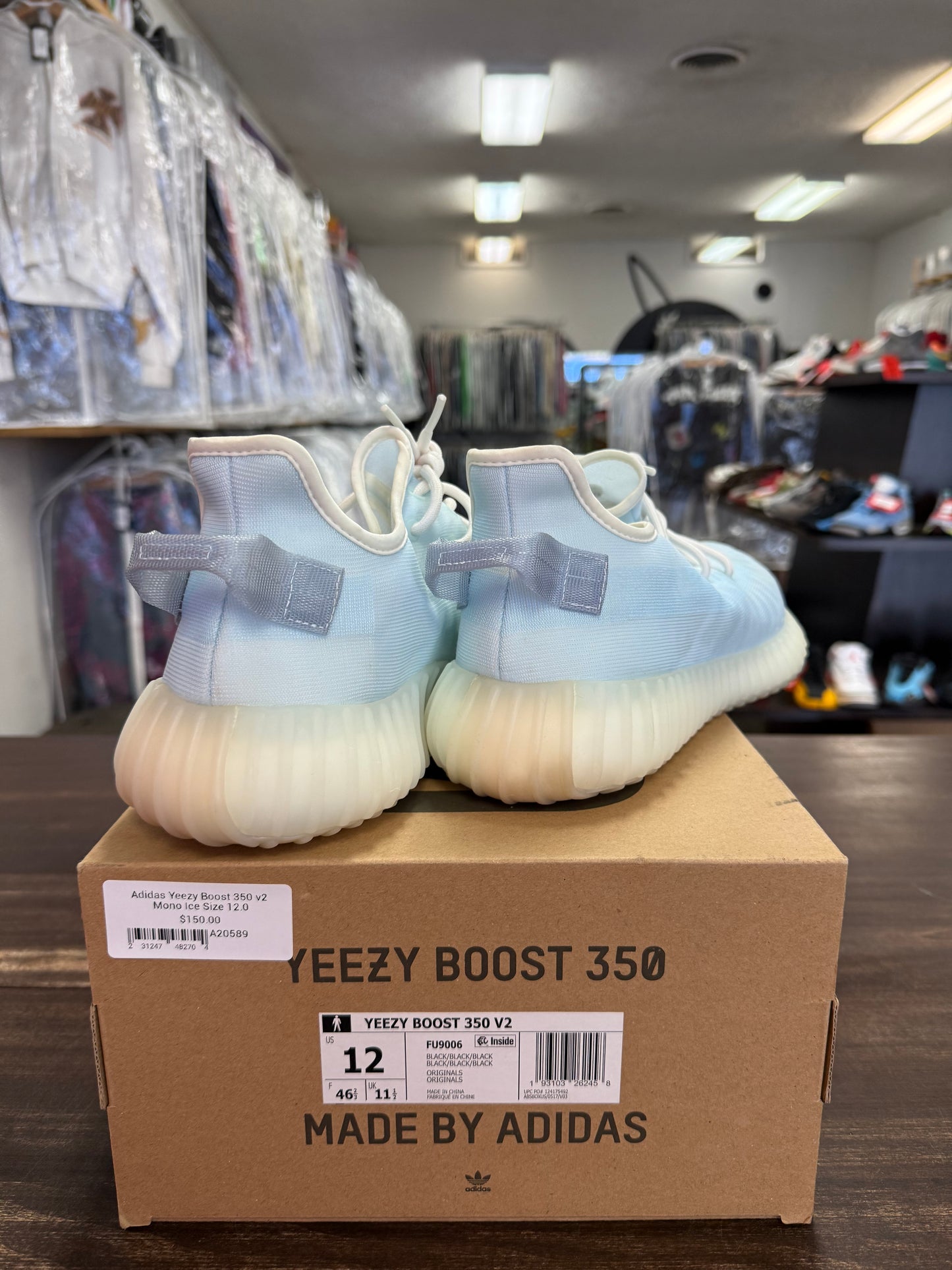 Adidas Yeezy Boost 350 v2 Mono Ice