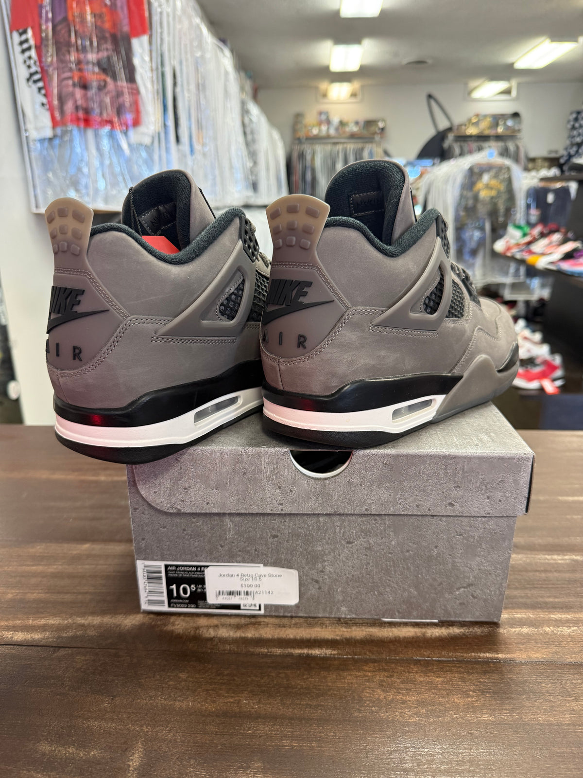 Jordan 4 Retro Cave Stone