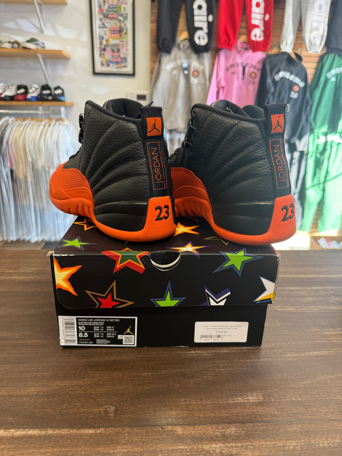 Jordan 12 Retro WNBA All-Star Brilliant Orange (Women's)