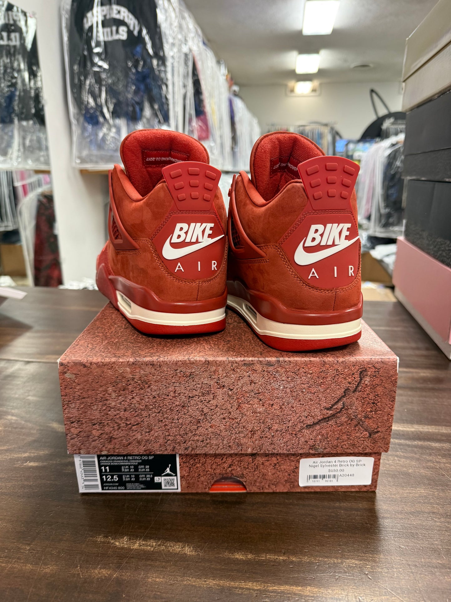 Air Jordan 4 Retro OG SP Nigel Sylvester Brick by Brick