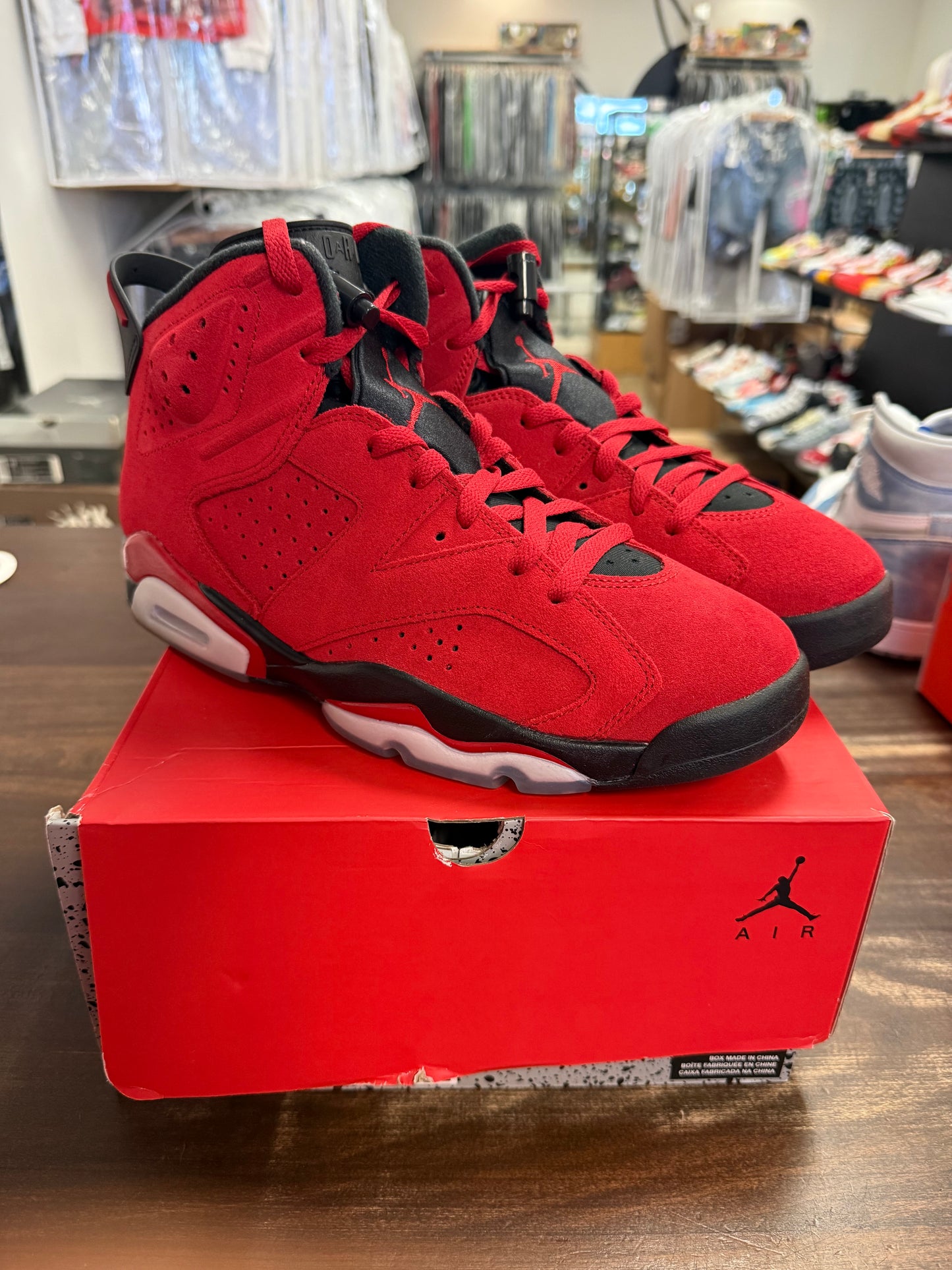 Jordan 6 Toro Bravo