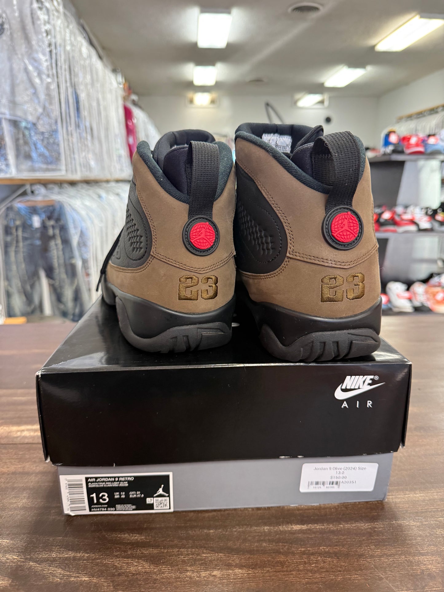 Jordan 9 Olive (2024)