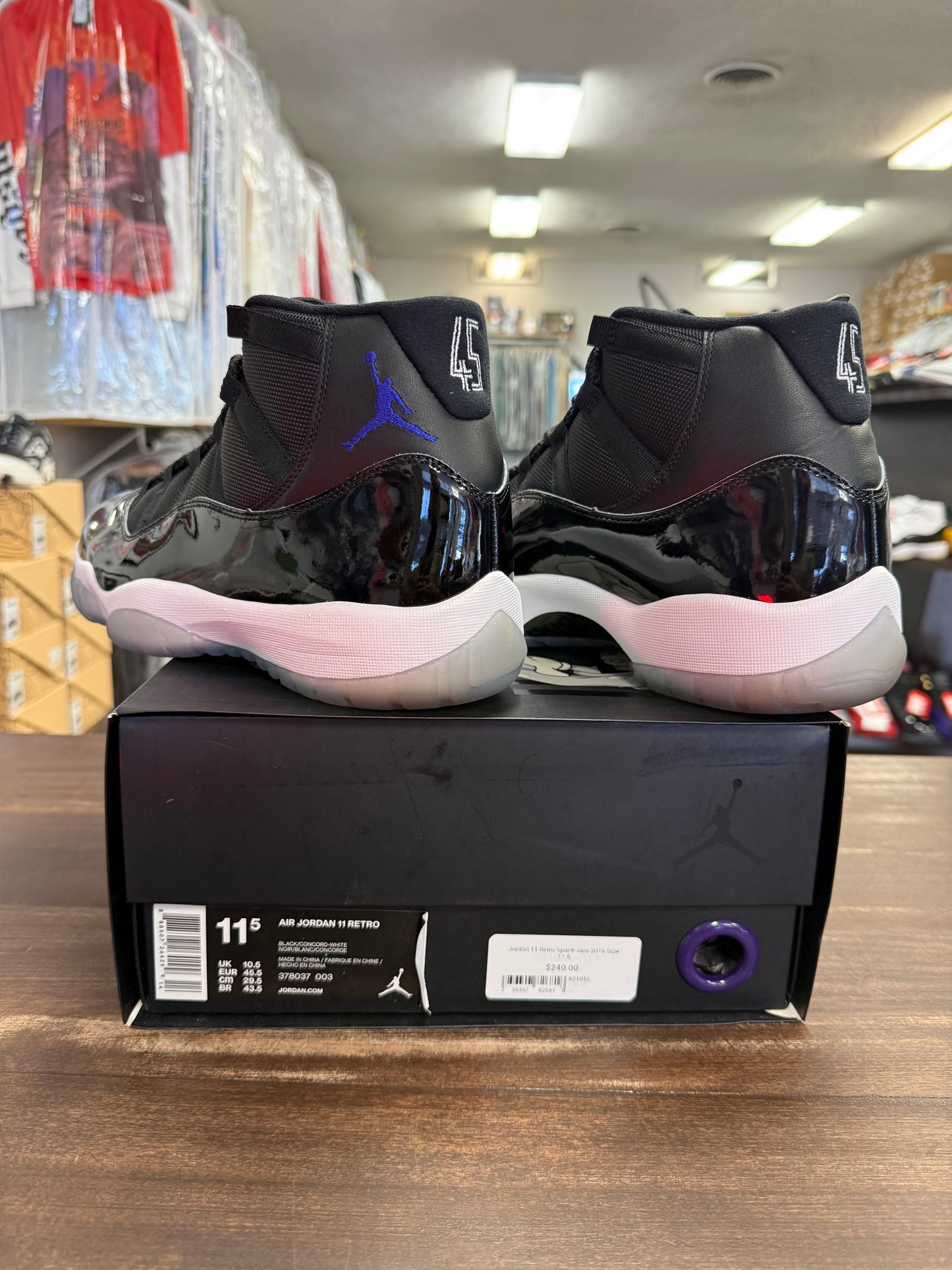 Jordan 11 Retro Space Jam 2016