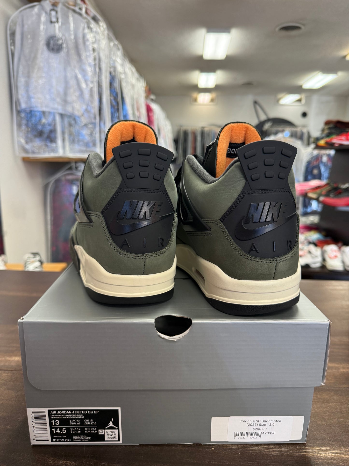Jordan 4 SP Undefeated (2025)