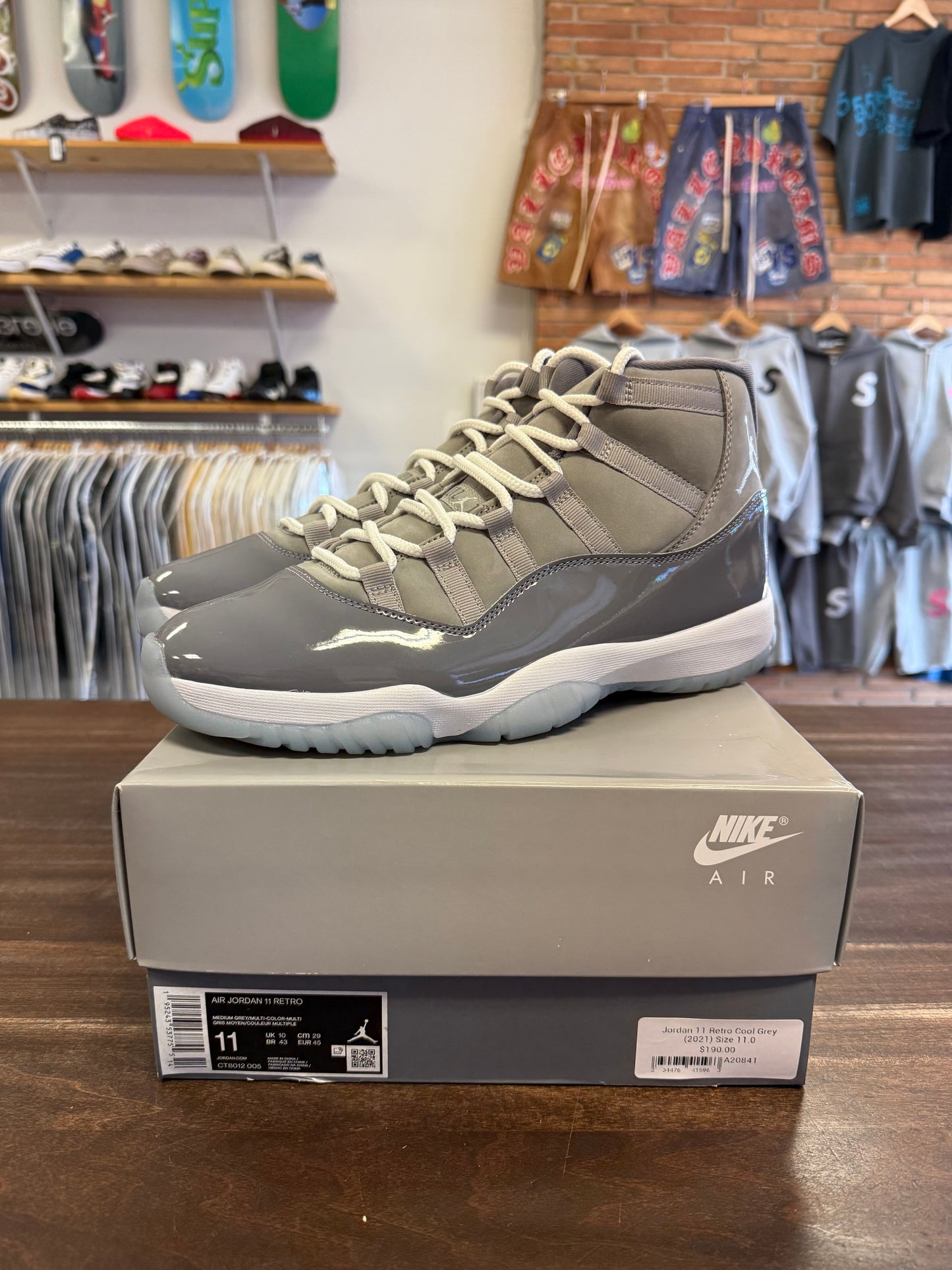 Jordan 11 Retro Cool Grey (2021)