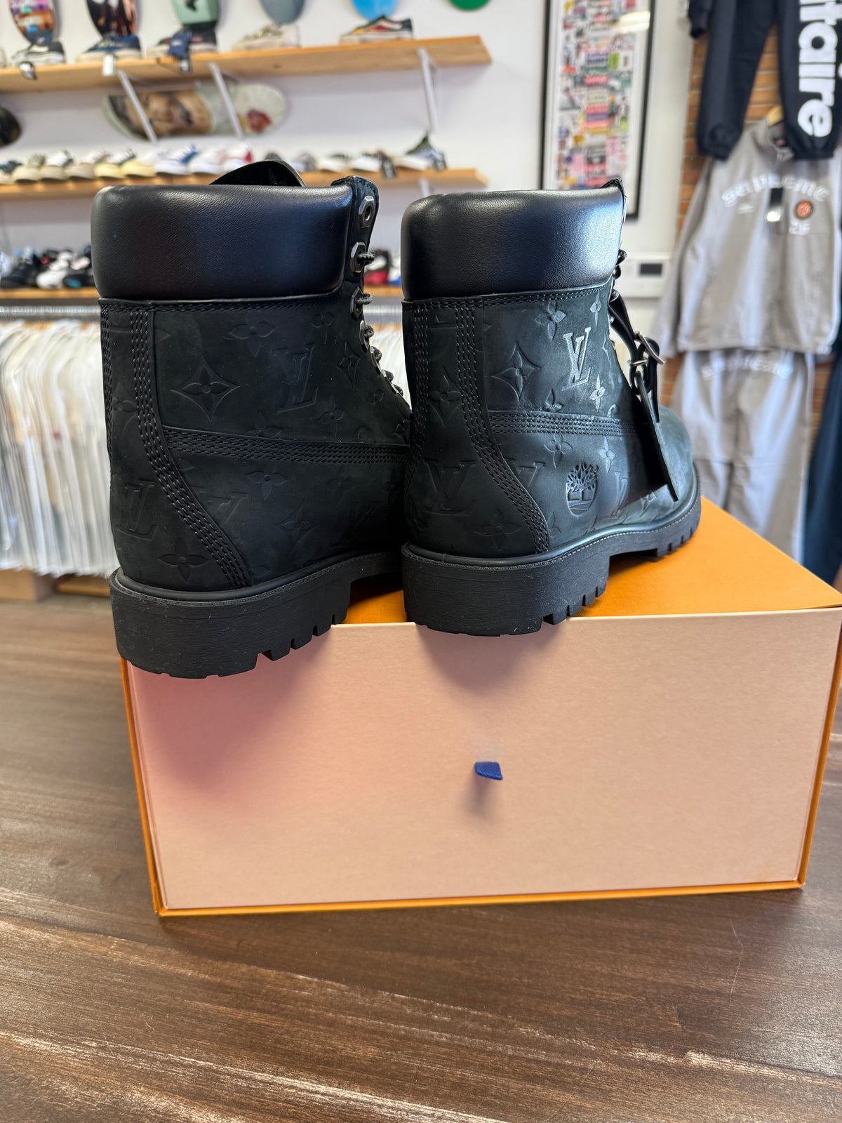 Louis vuitton Louis Vuitton x Timberland 'Black' Boots