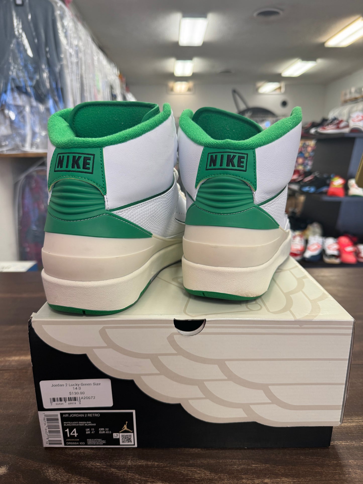Jordan 2 Lucky Green
