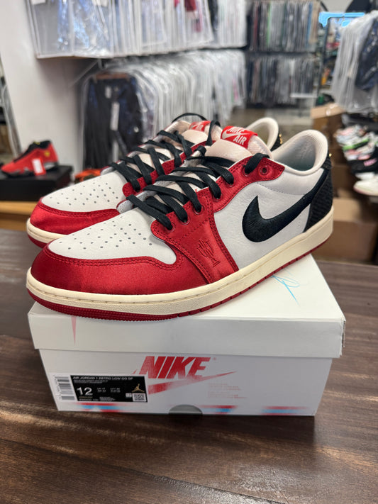 Jordan 1 Low Trophy Room Rookie Card Away