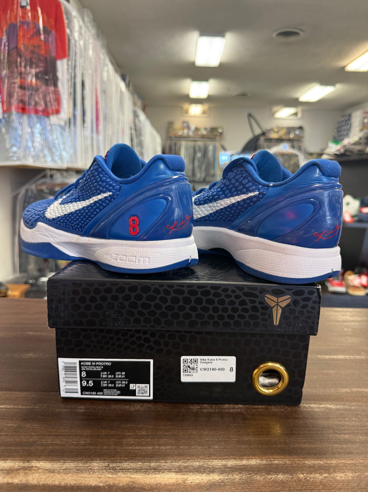Nike Kobe 6 Protro Dodgers