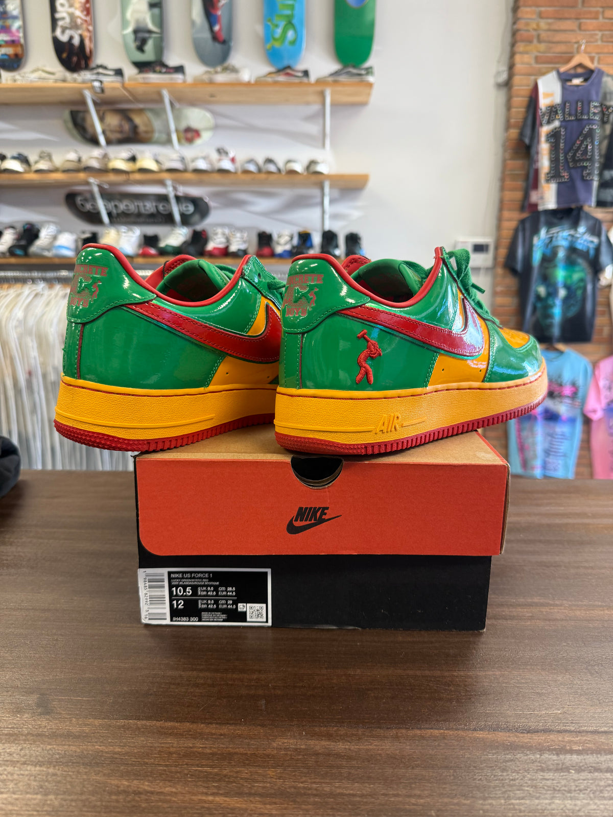 Nike Air Force 1 Low Lil Yachty Concrete Boys Lucky Green