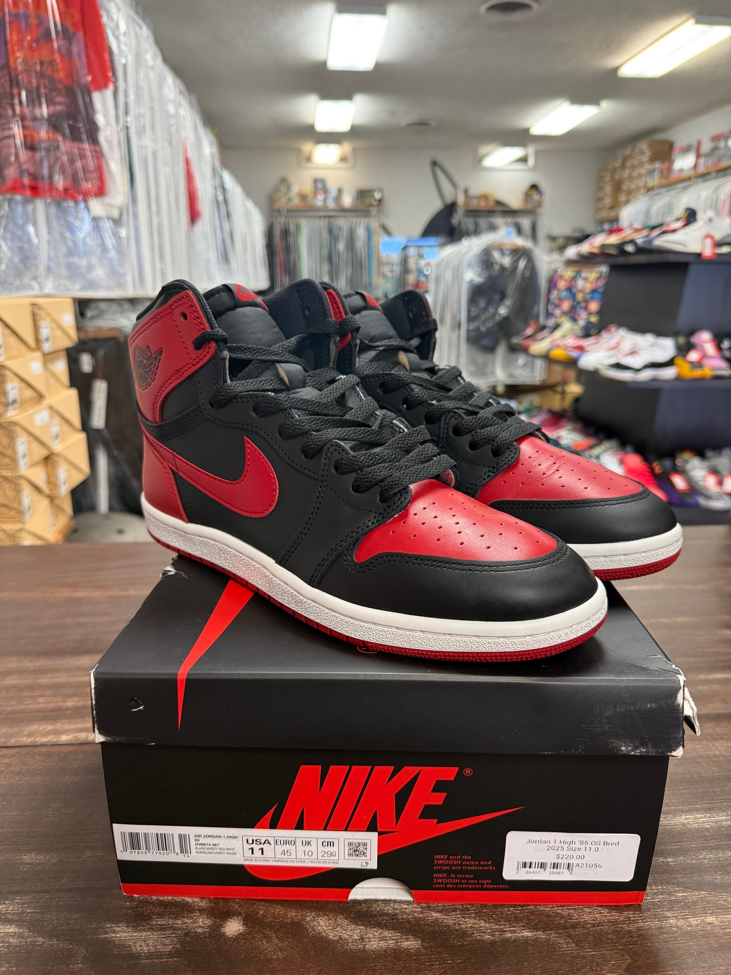Jordan 1 High '85 OG Bred 2025