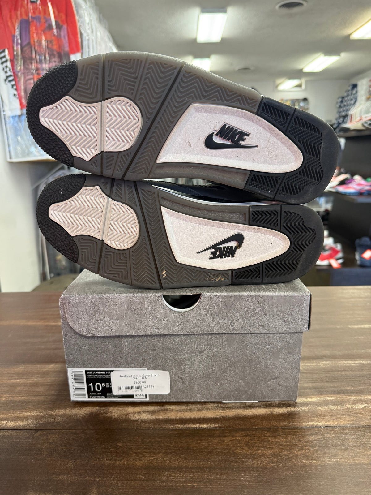 Jordan 4 Retro Cave Stone