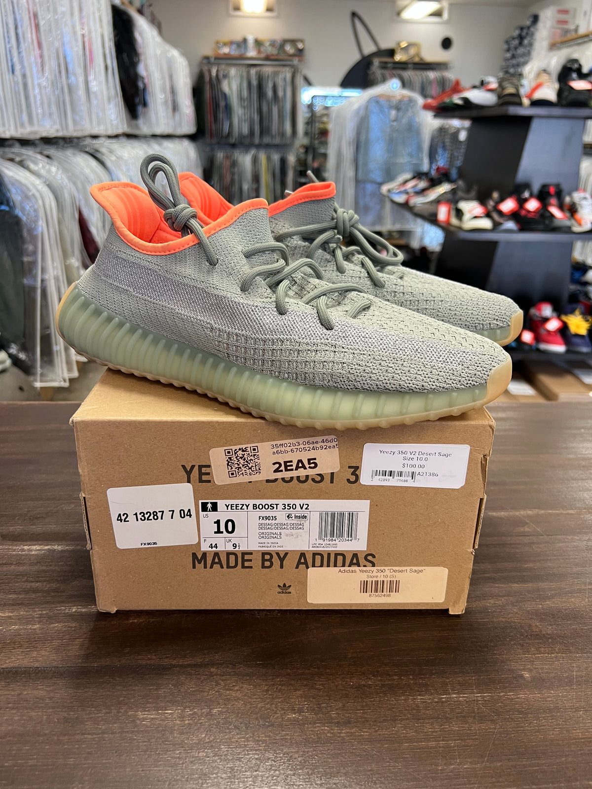 Yeezy 350 V2 Desert Sage