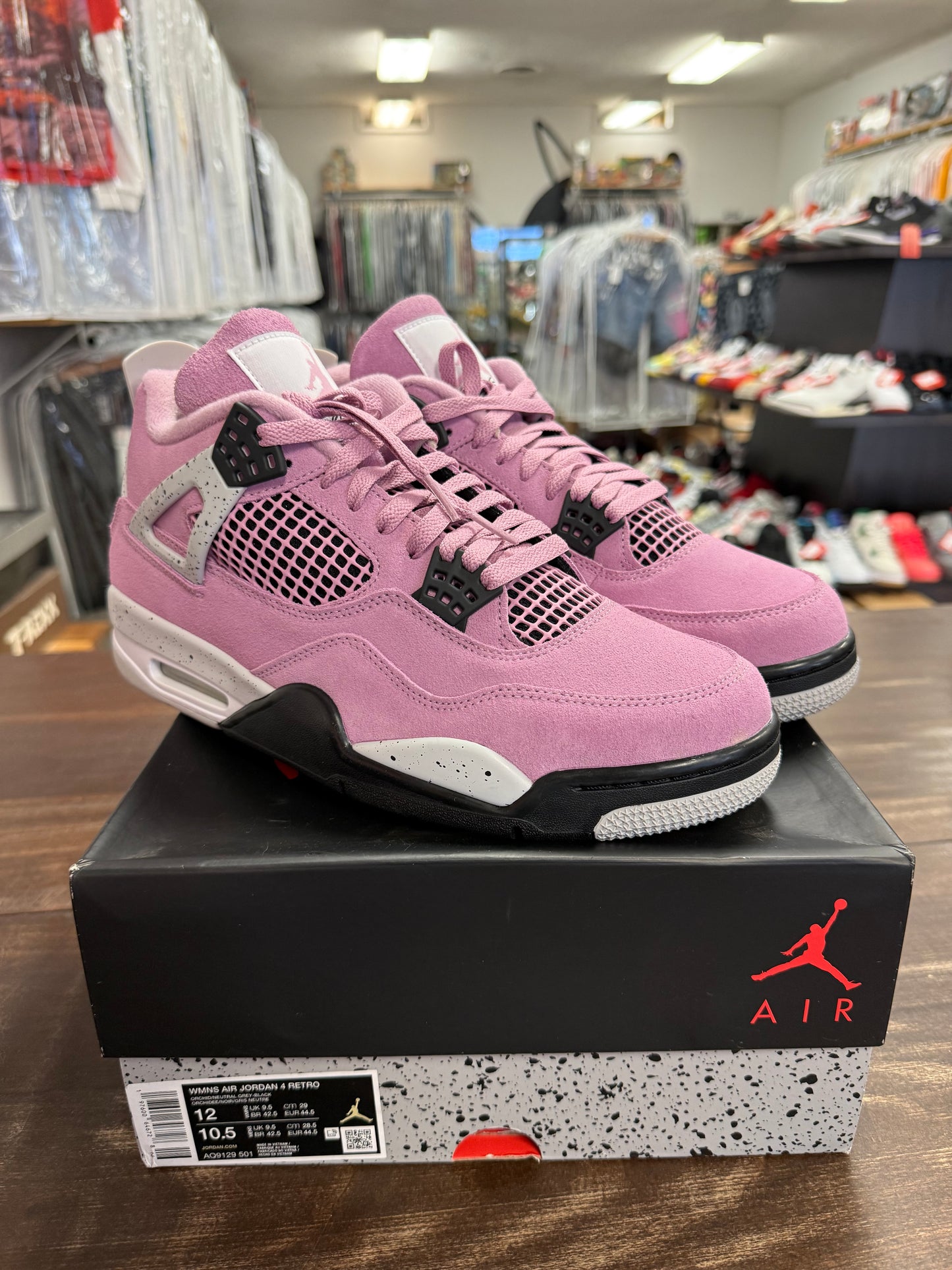 Jordan 4 Retro Orchid (Women's)