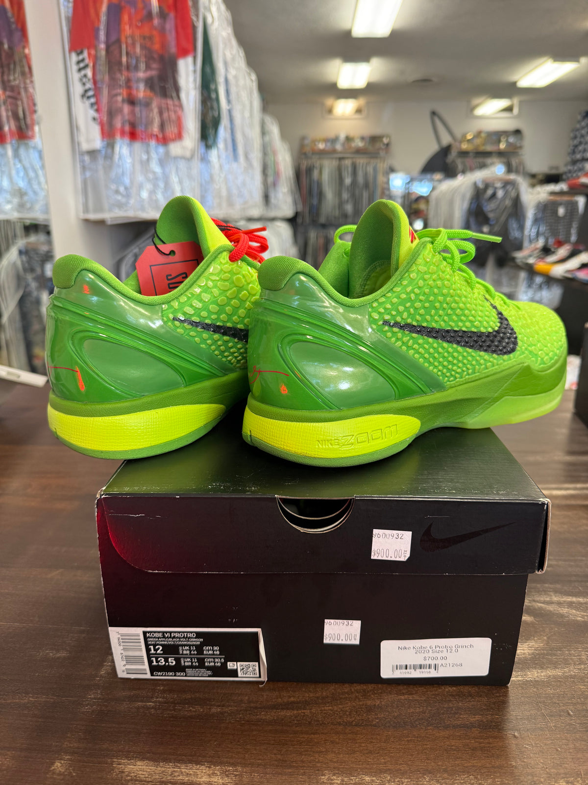 Nike Kobe 6 Protro Grinch 2020