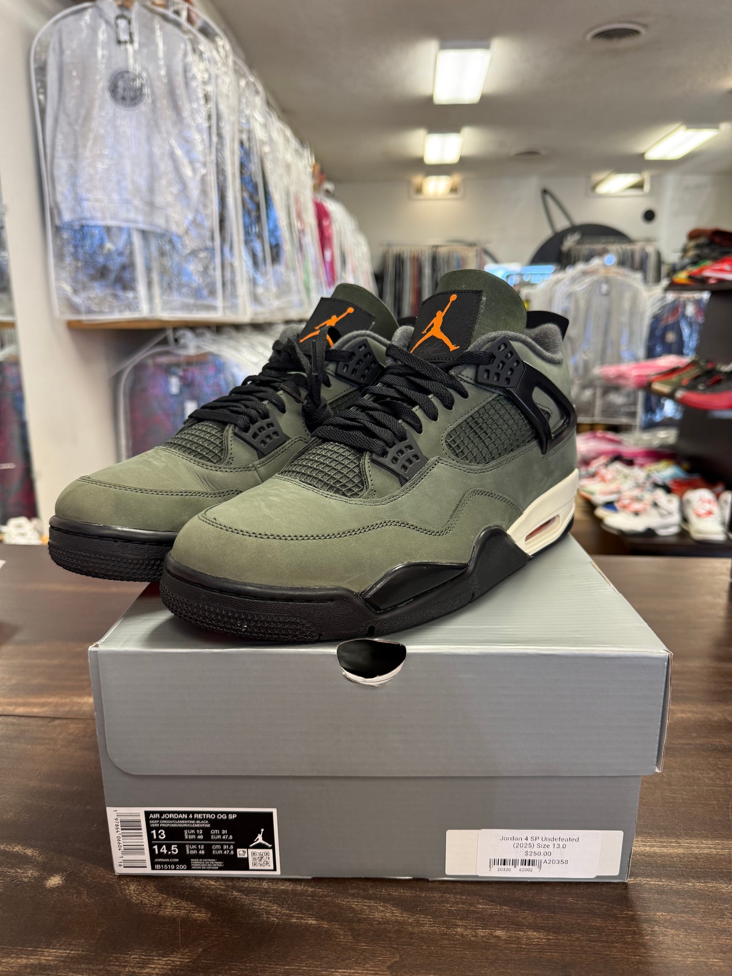 Jordan 4 SP Undefeated (2025)