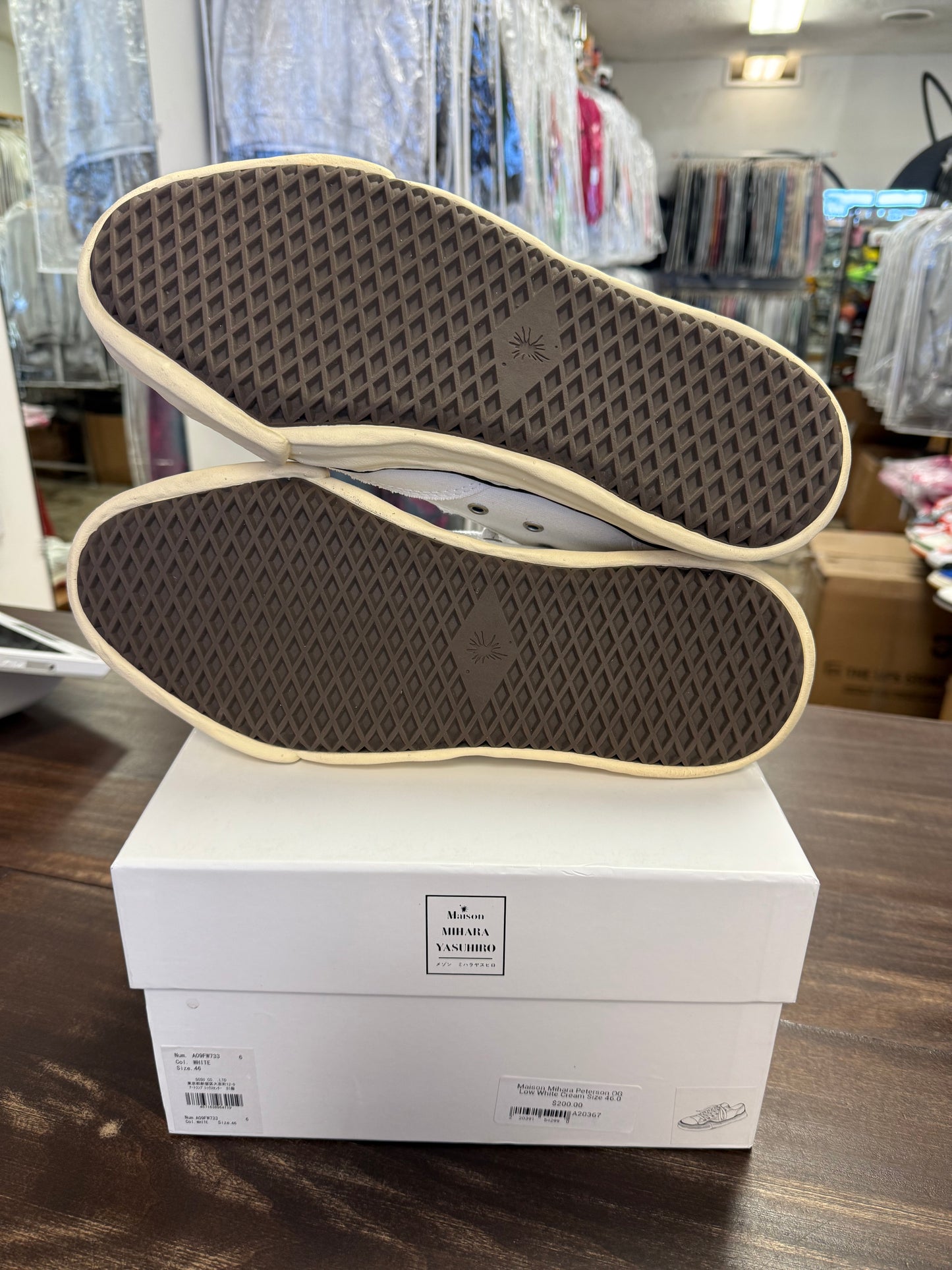 Maison Mihara Peterson OG Low White Cream