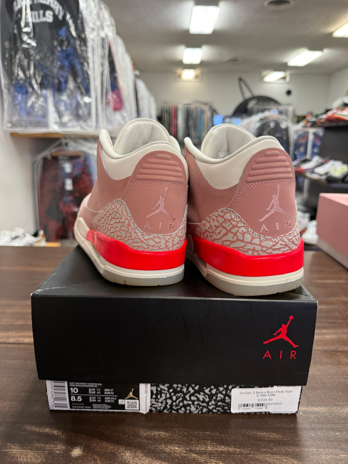 Jordan 3 Retro Rust Pink