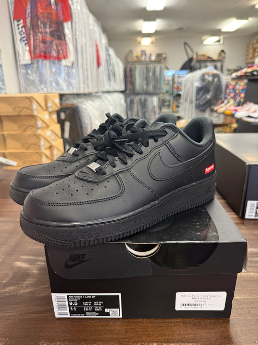 Nike Air Force 1 Low Supreme Black