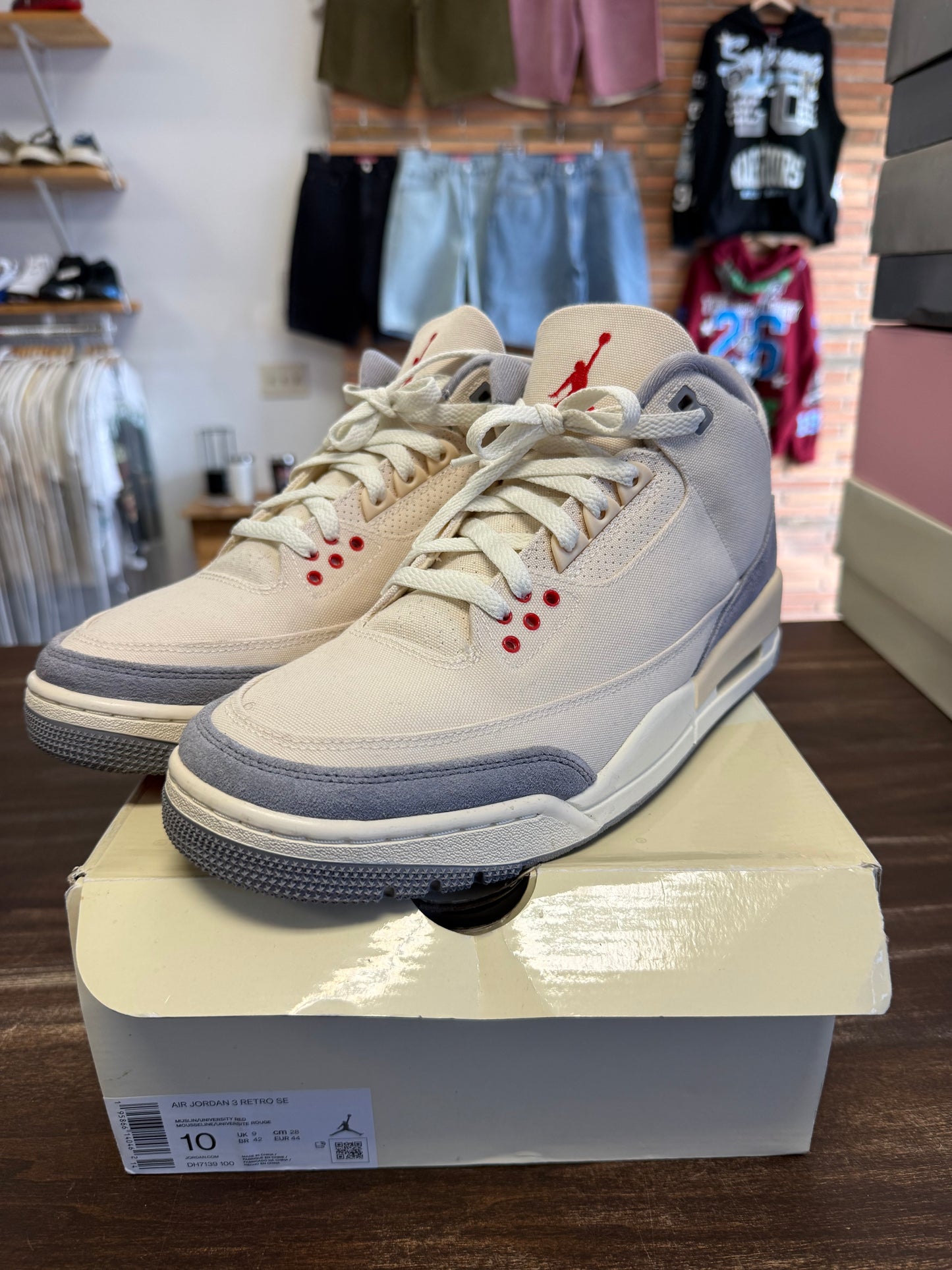 Jordan 3 Retro Muslin
