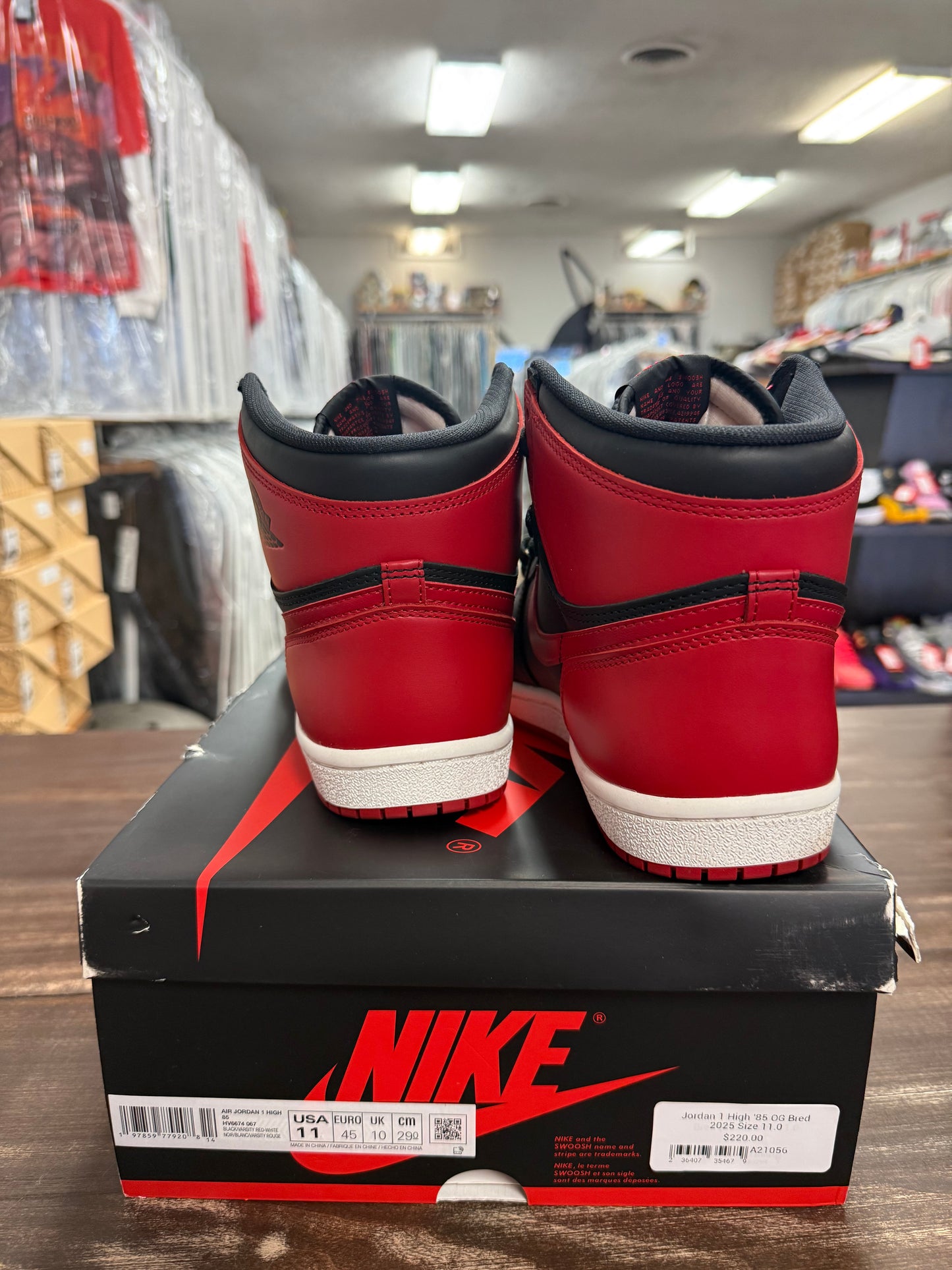 Jordan 1 High '85 OG Bred 2025