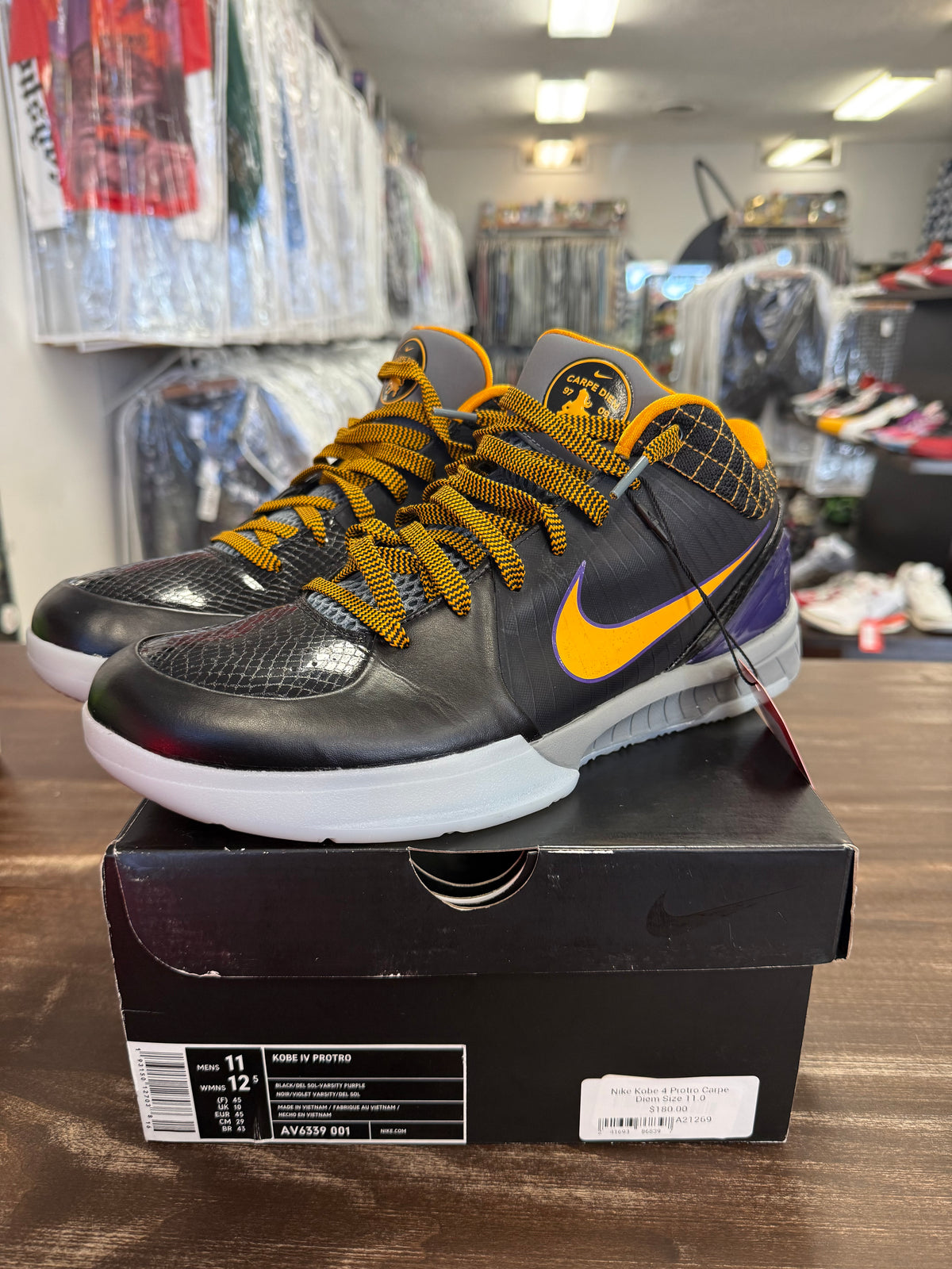 Nike Kobe 4 Protro Carpe Diem