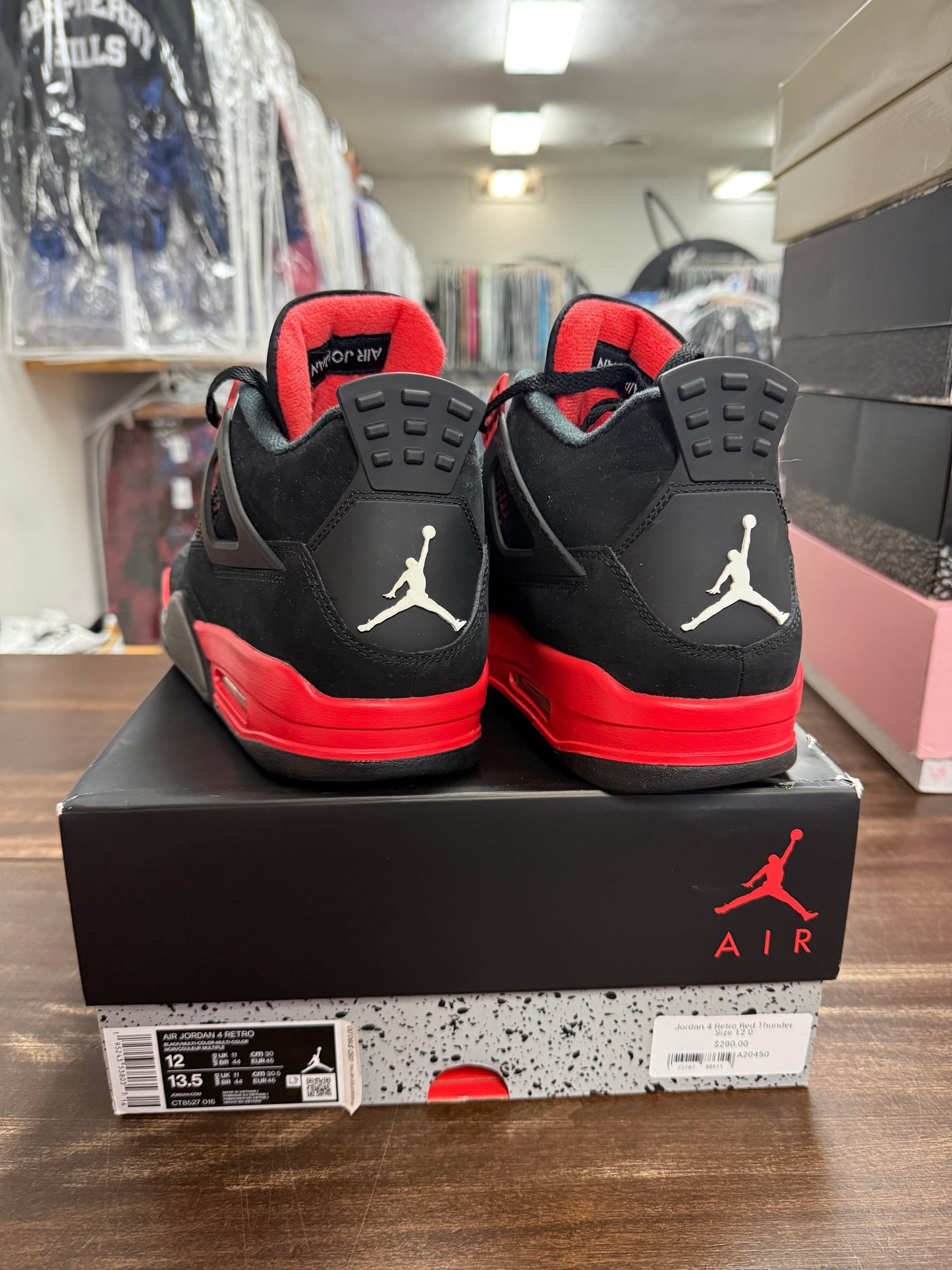 Jordan 4 Retro Red Thunder