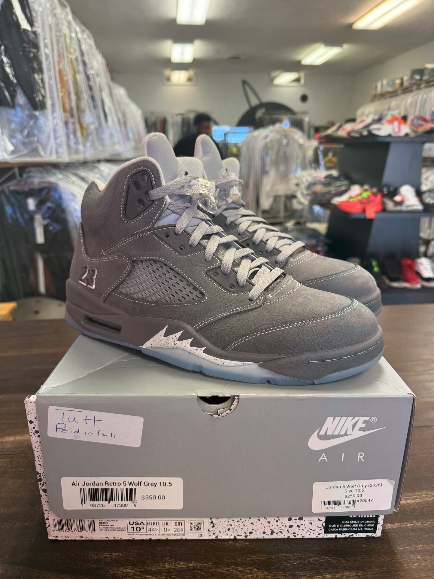 Jordan 5 Wolf Grey (2026)