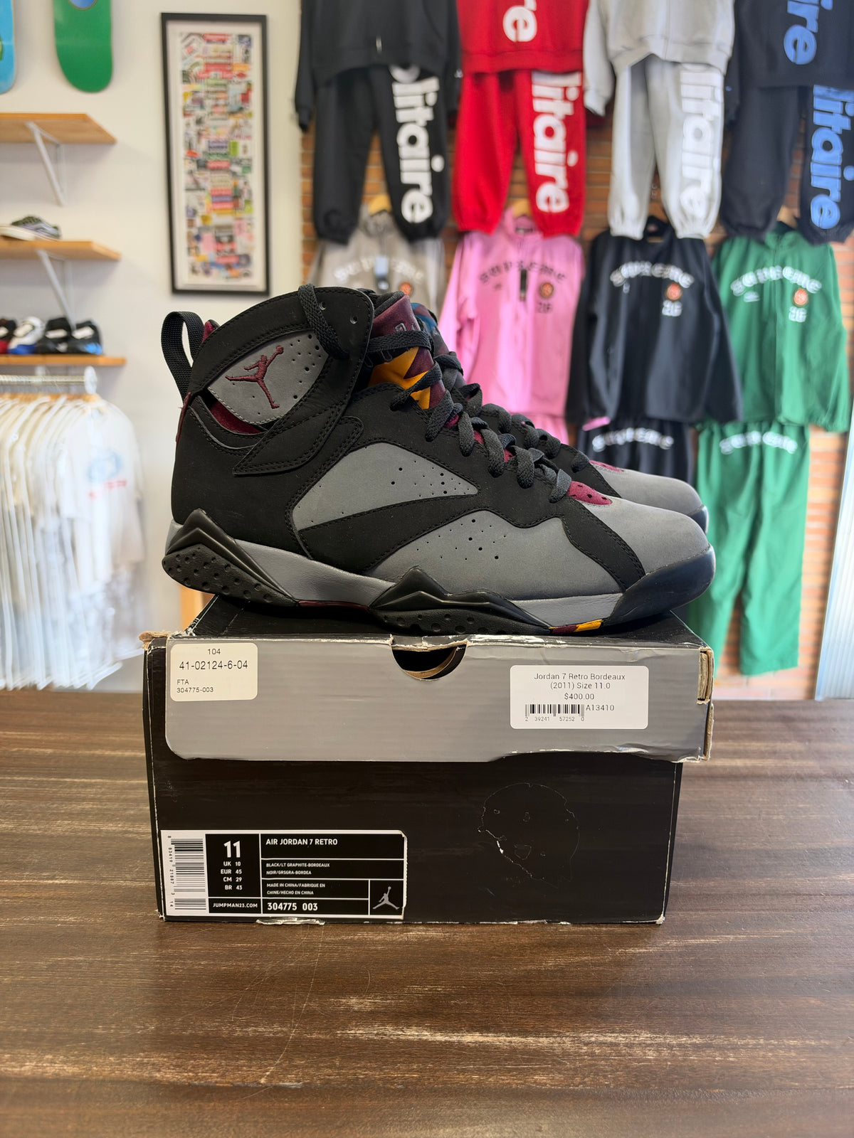 Jordan 7 Retro Bordeaux (2011)