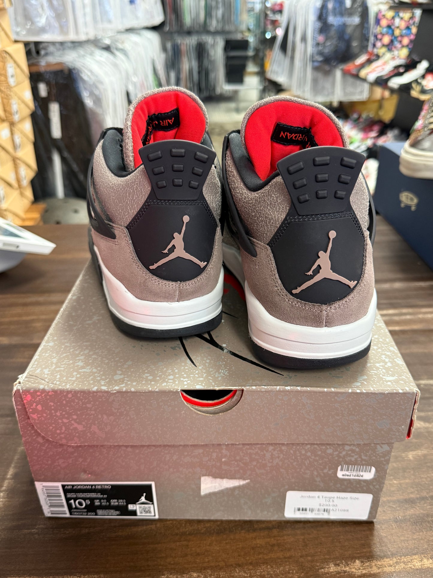 Jordan 4 Taupe Haze