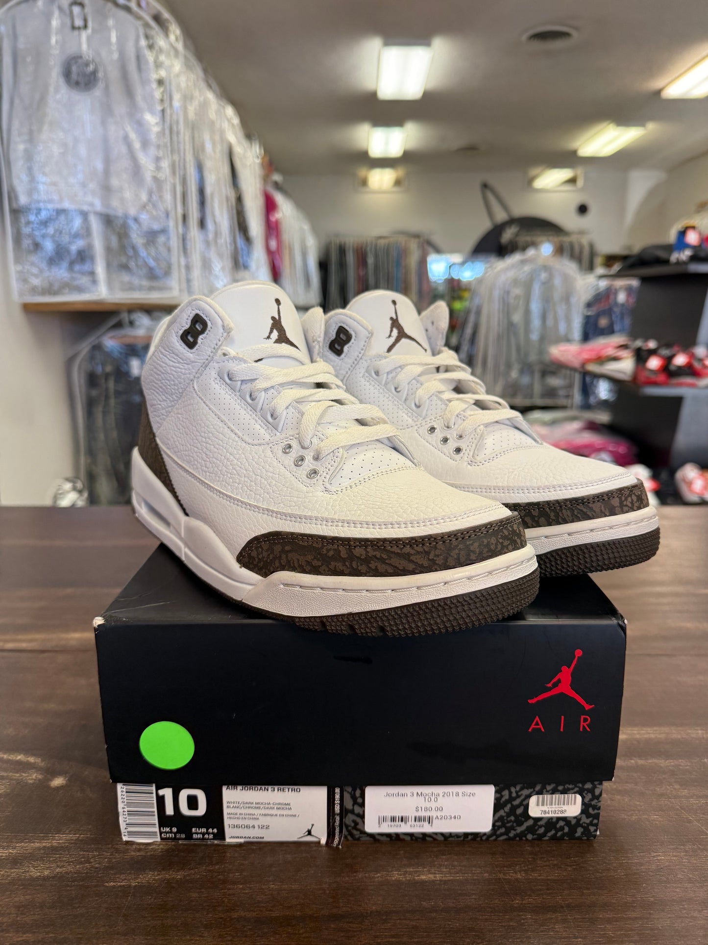 Jordan 3 Mocha 2018
