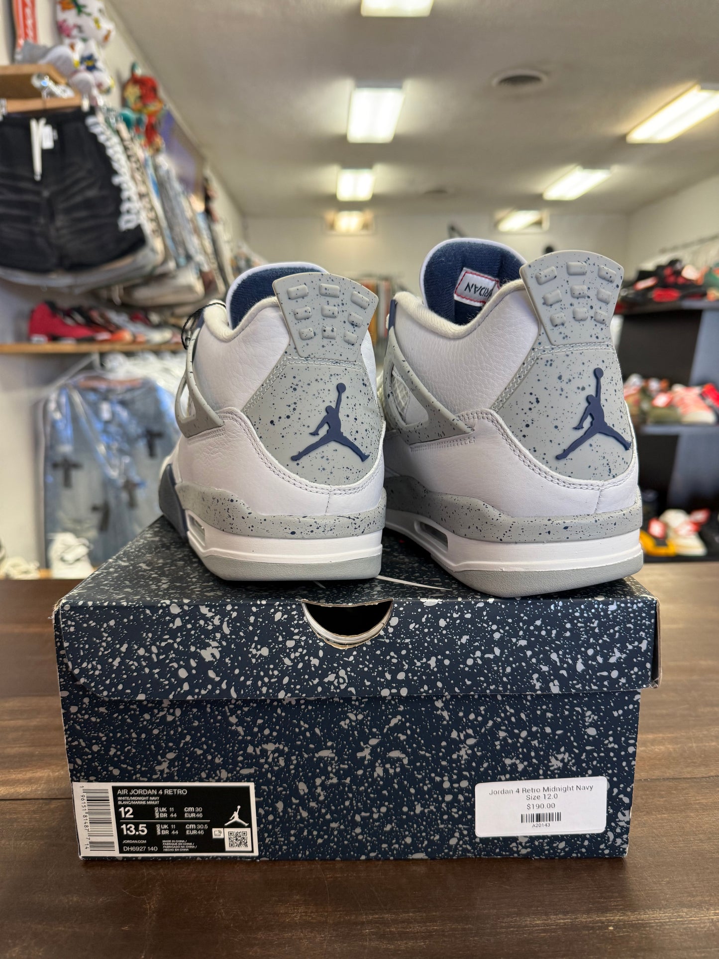 Jordan 4 Retro Midnight Navy