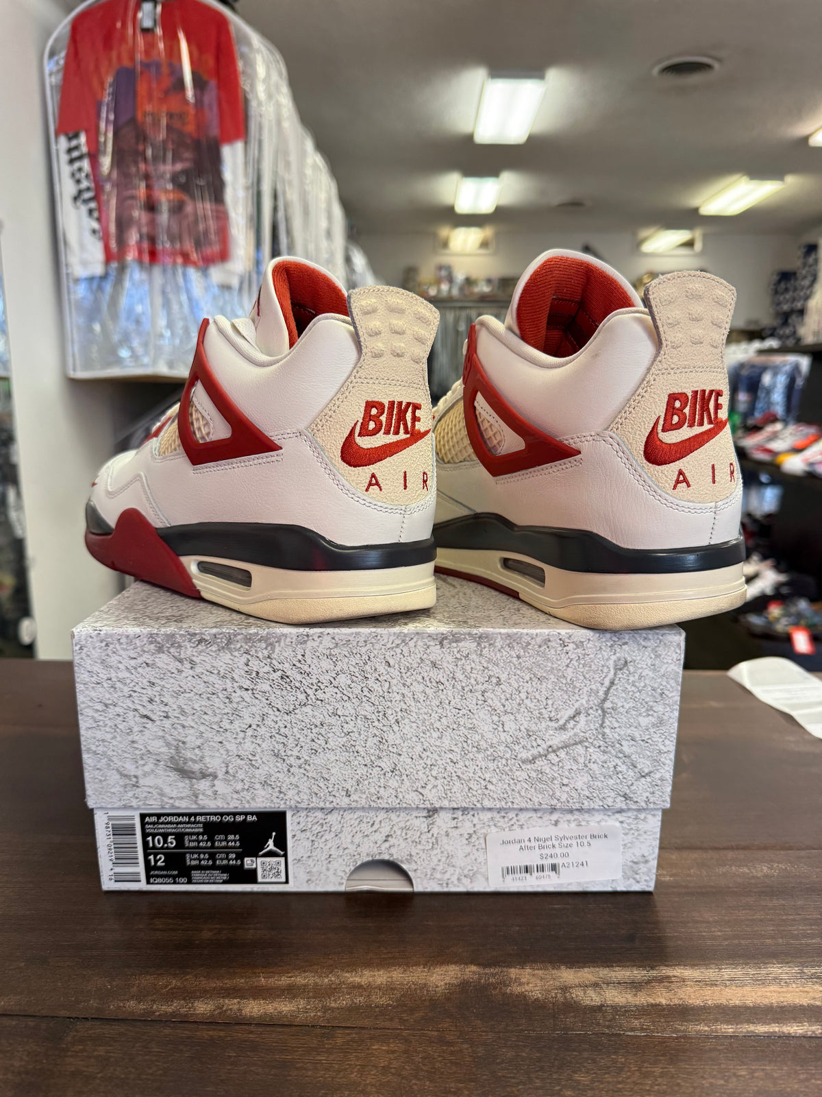Jordan 4 Nigel Sylvester Brick After Brick