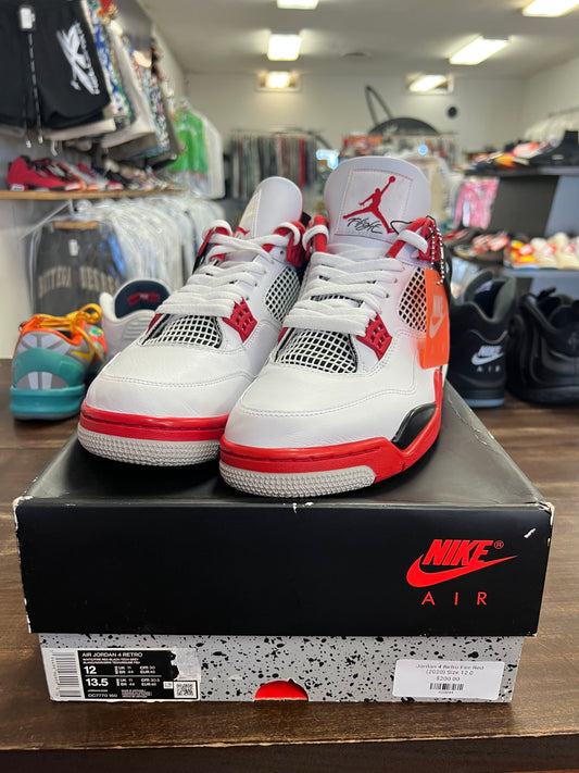 Jordan 4 Retro Fire Red (2020)