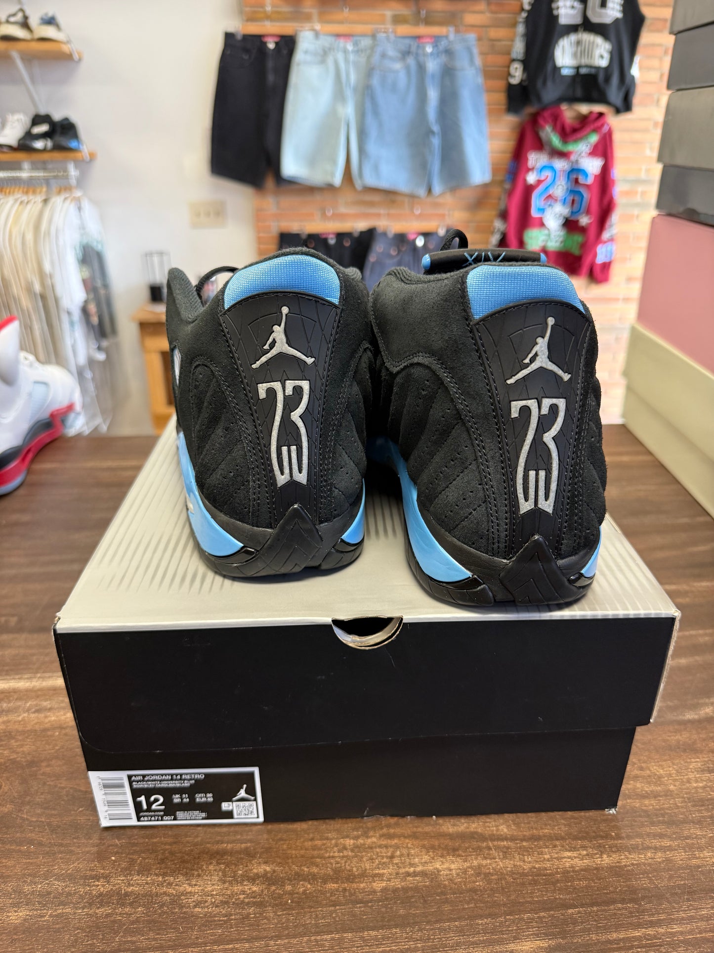 Jordan 14 Retro Black University Blue (2026)
