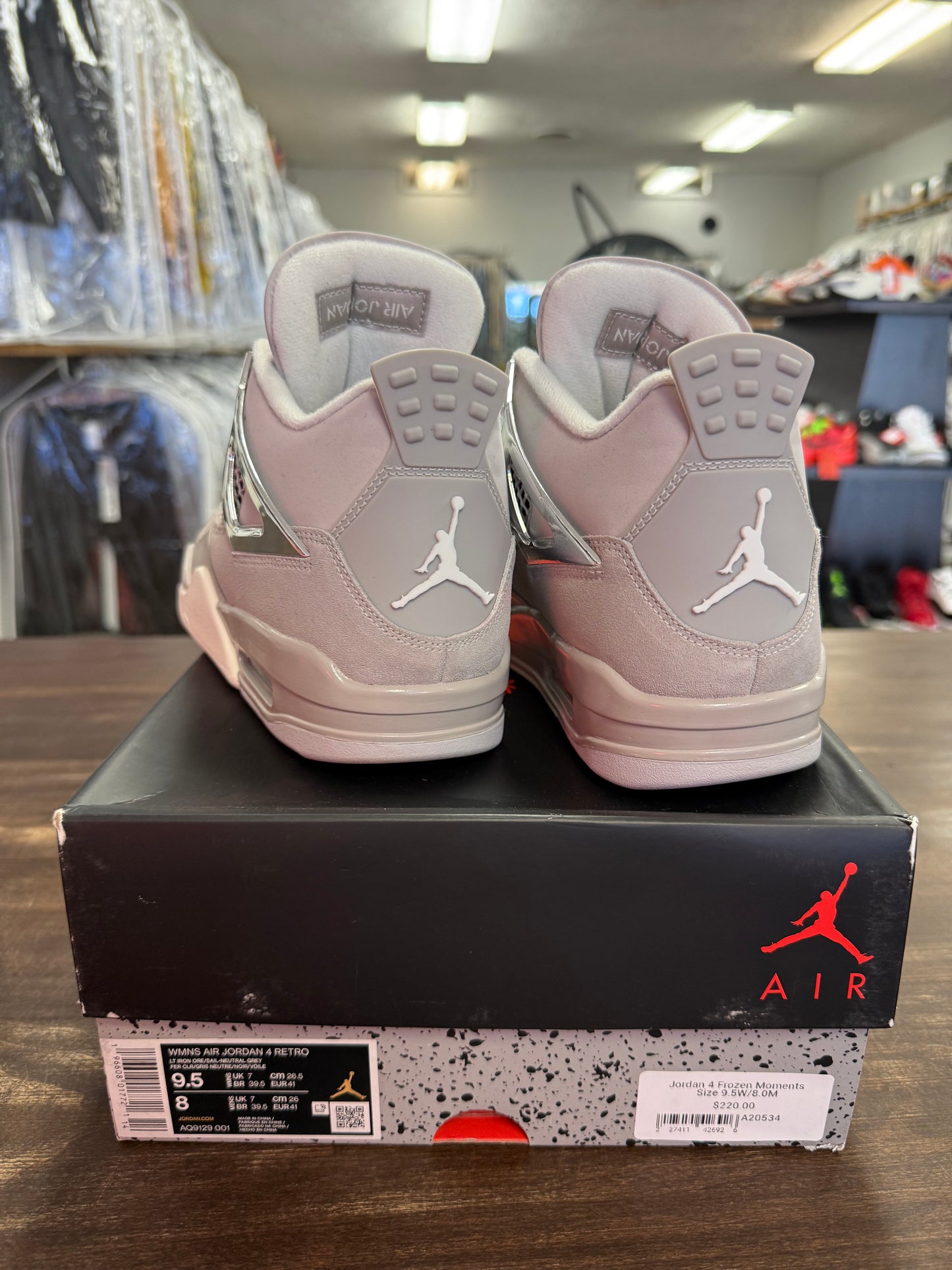 Jordan 4 Frozen Moments