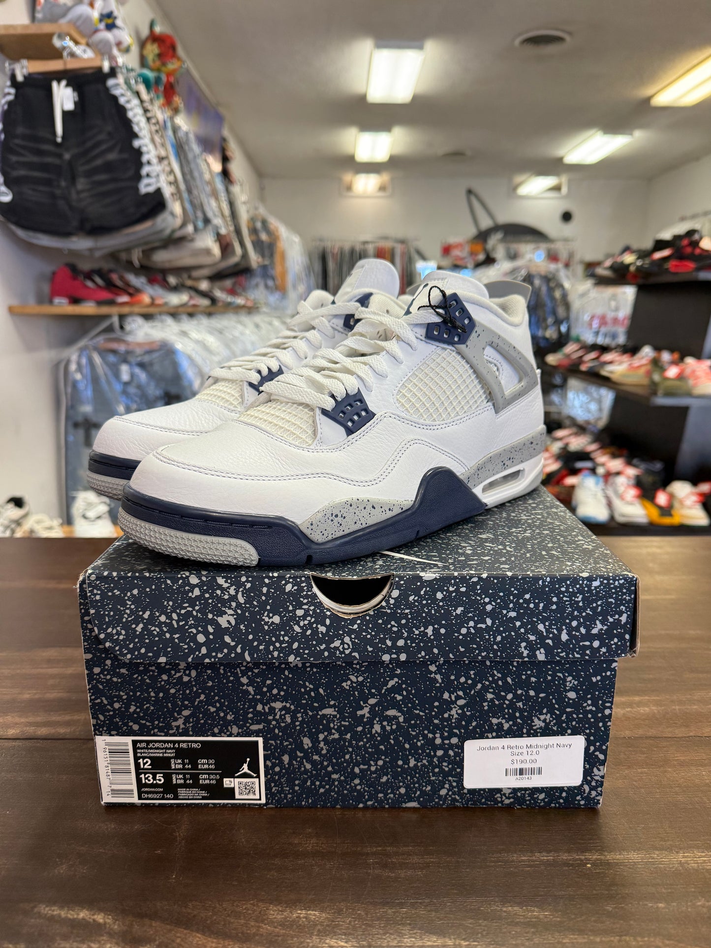 Jordan 4 Retro Midnight Navy