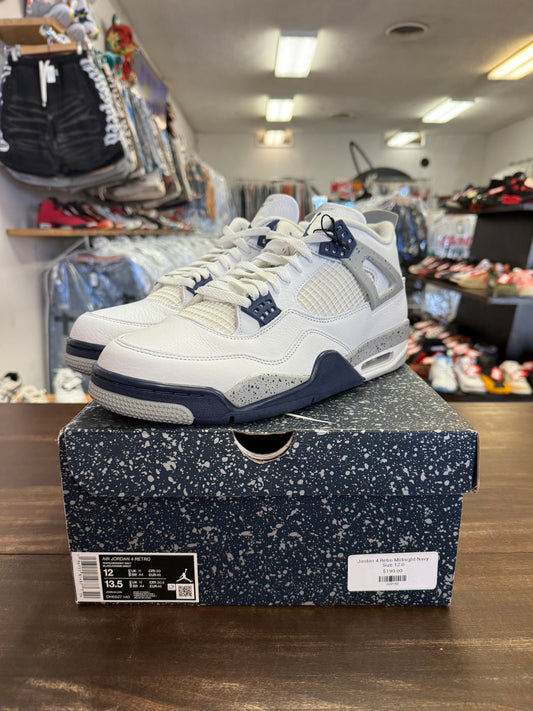 Jordan 4 Retro Midnight Navy