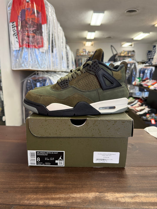Jordan 4 SE Craft Medium Olive