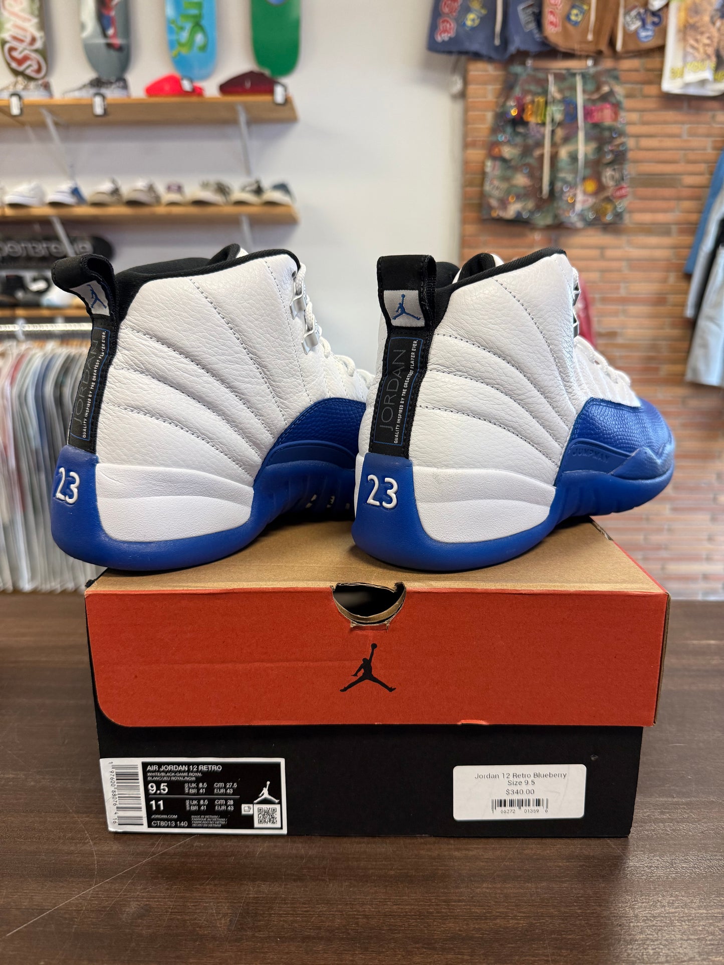 Jordan 12 Retro Blueberry