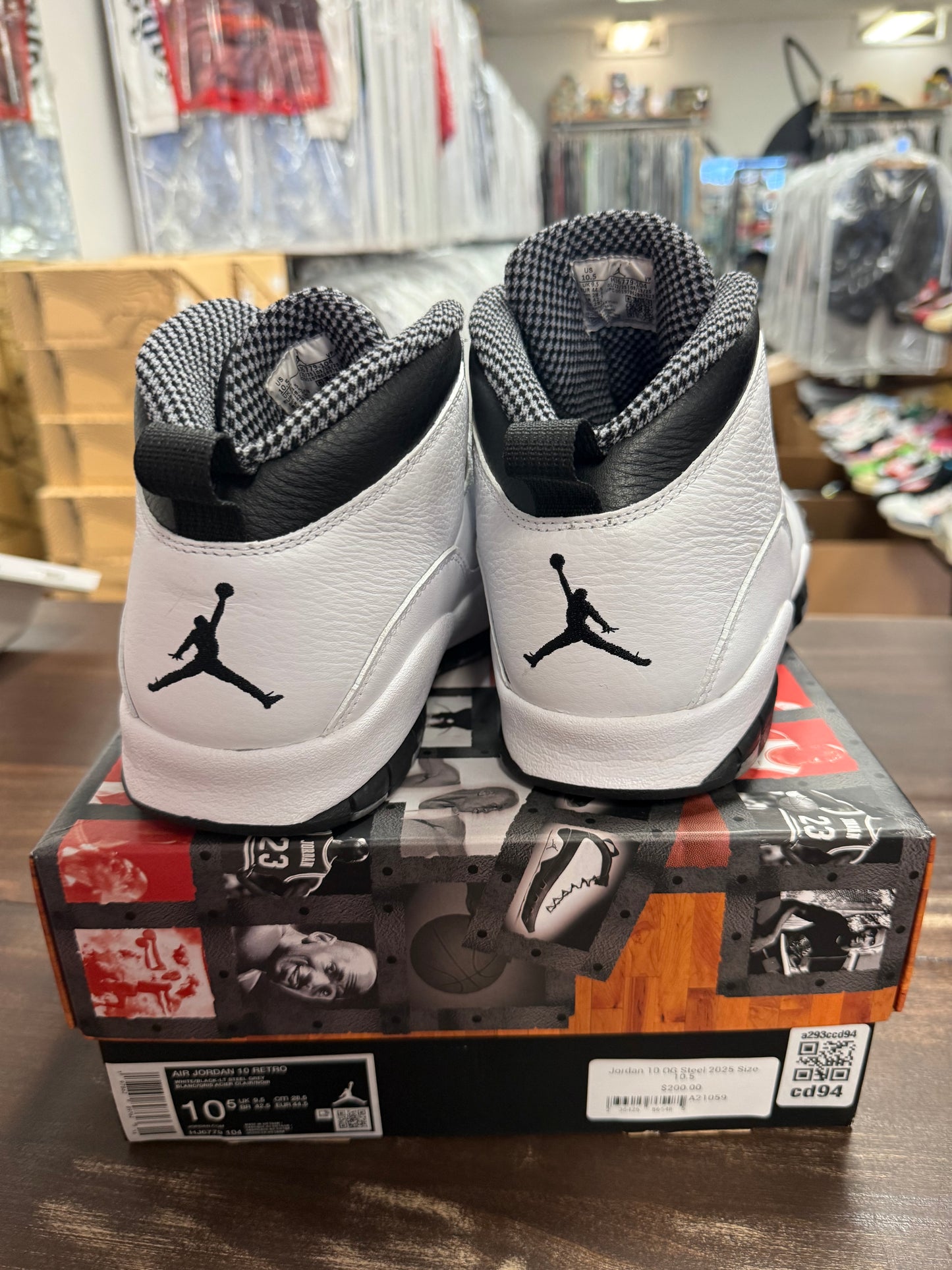 Jordan 10 OG Steel 2025