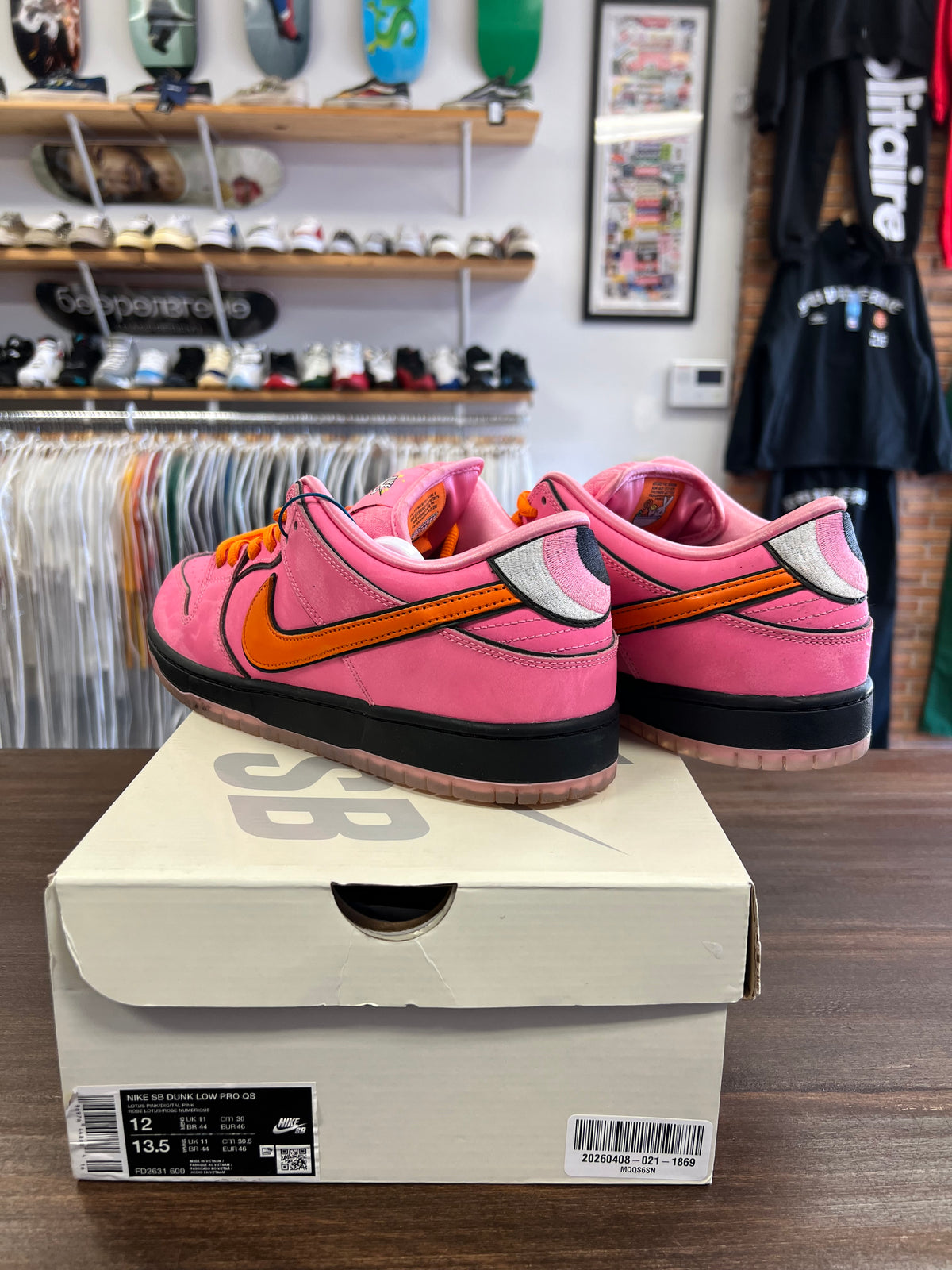 Nike SB Dunk Low The Powerpuff Girls Blossom