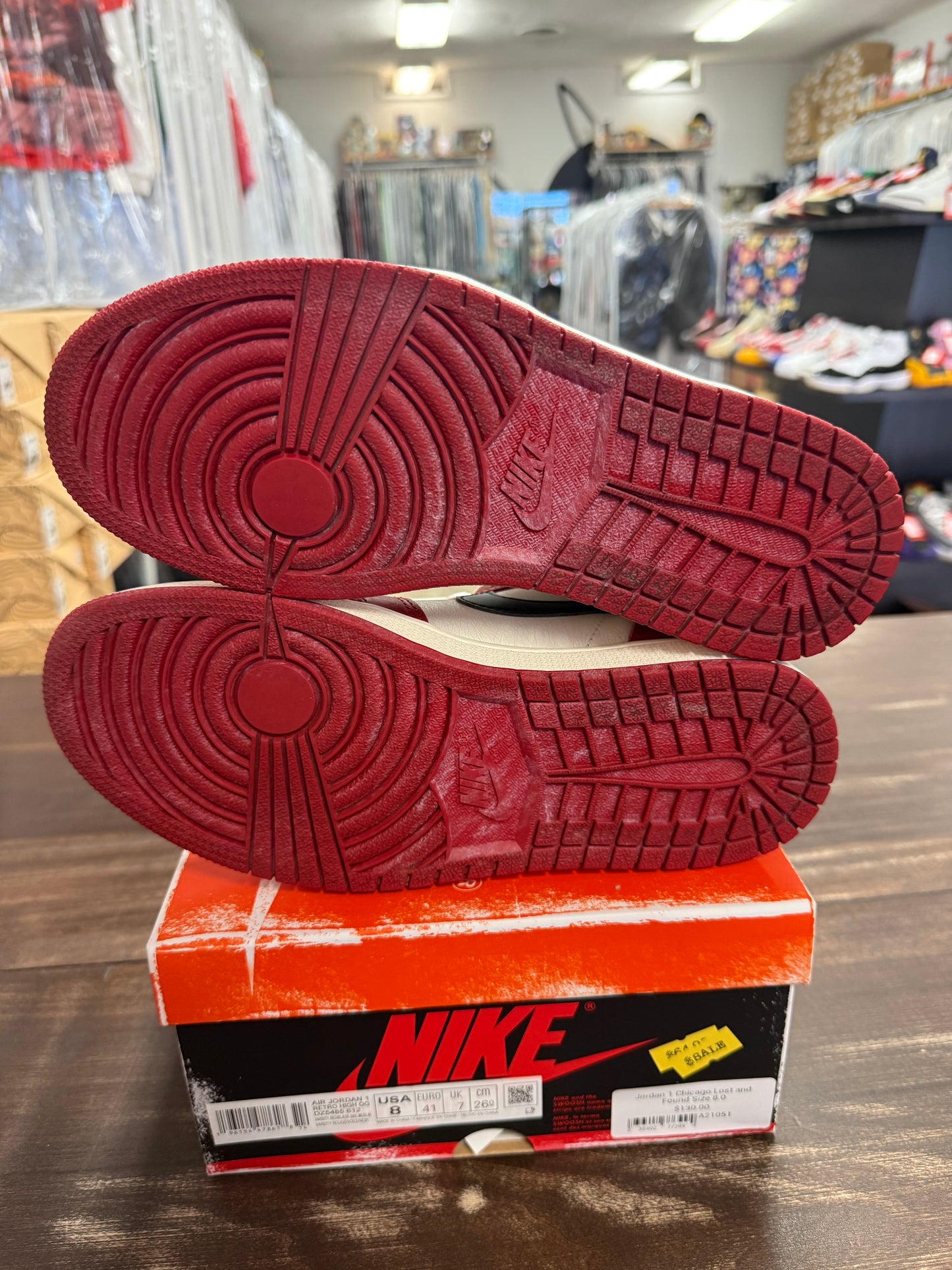 Jordan 1 Chicago Lost and Found