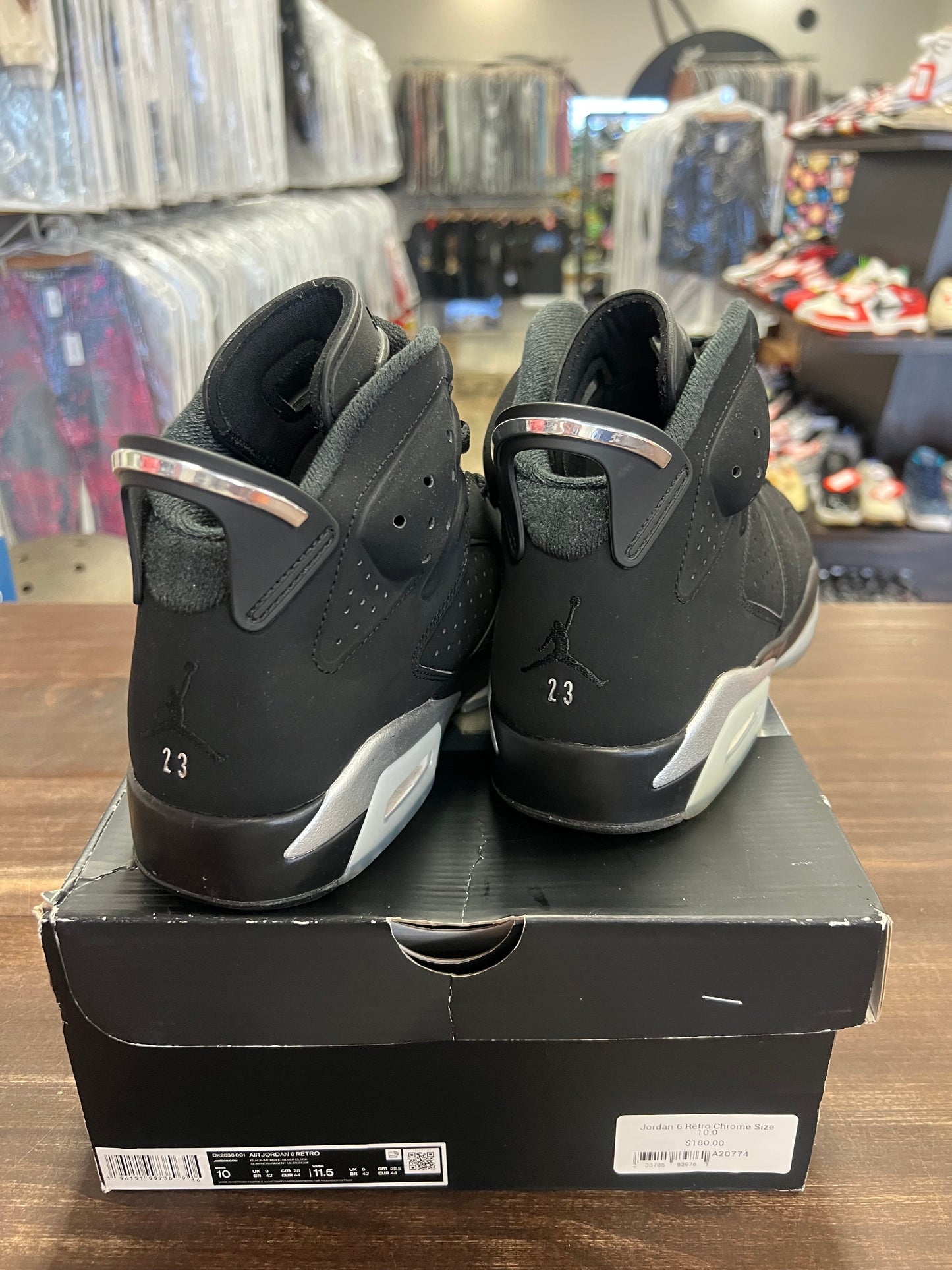 Jordan 6 Retro Chrome